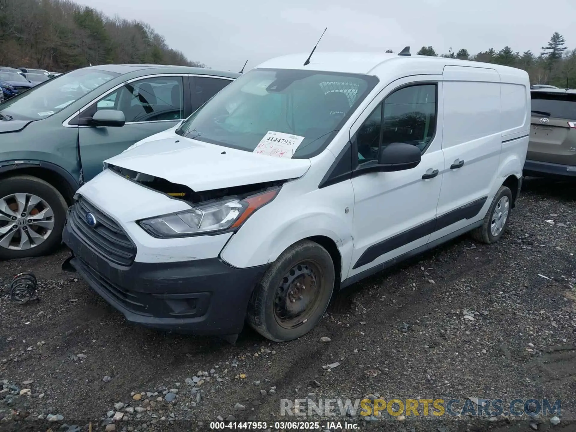 2 Photograph of a damaged car NM0LS7S23P1559137 FORD TRANSIT CONNECT 2023