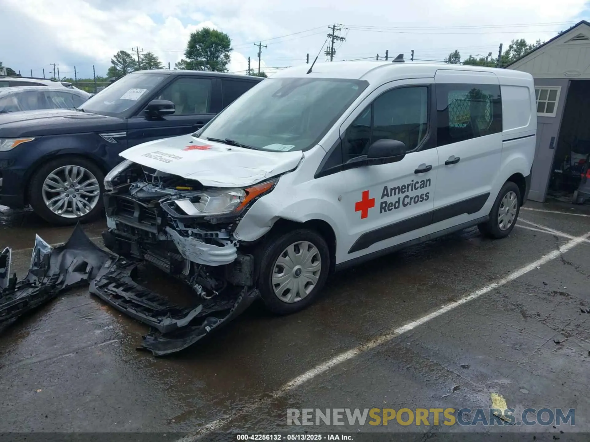 2 Фотография поврежденного автомобиля NM0LS7S28P1571137 FORD TRANSIT CONNECT 2023