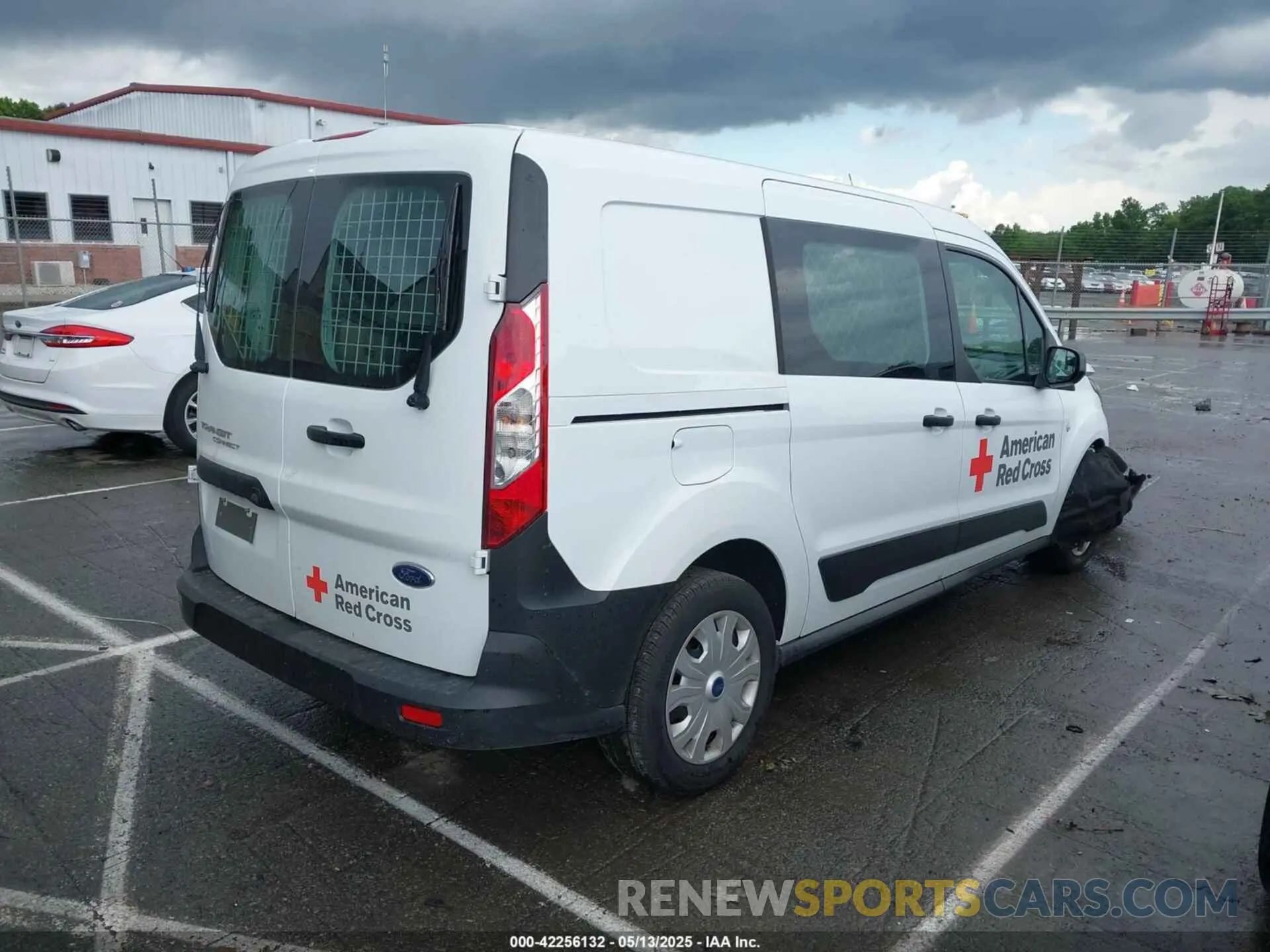 4 Фотография поврежденного автомобиля NM0LS7S28P1571137 FORD TRANSIT CONNECT 2023