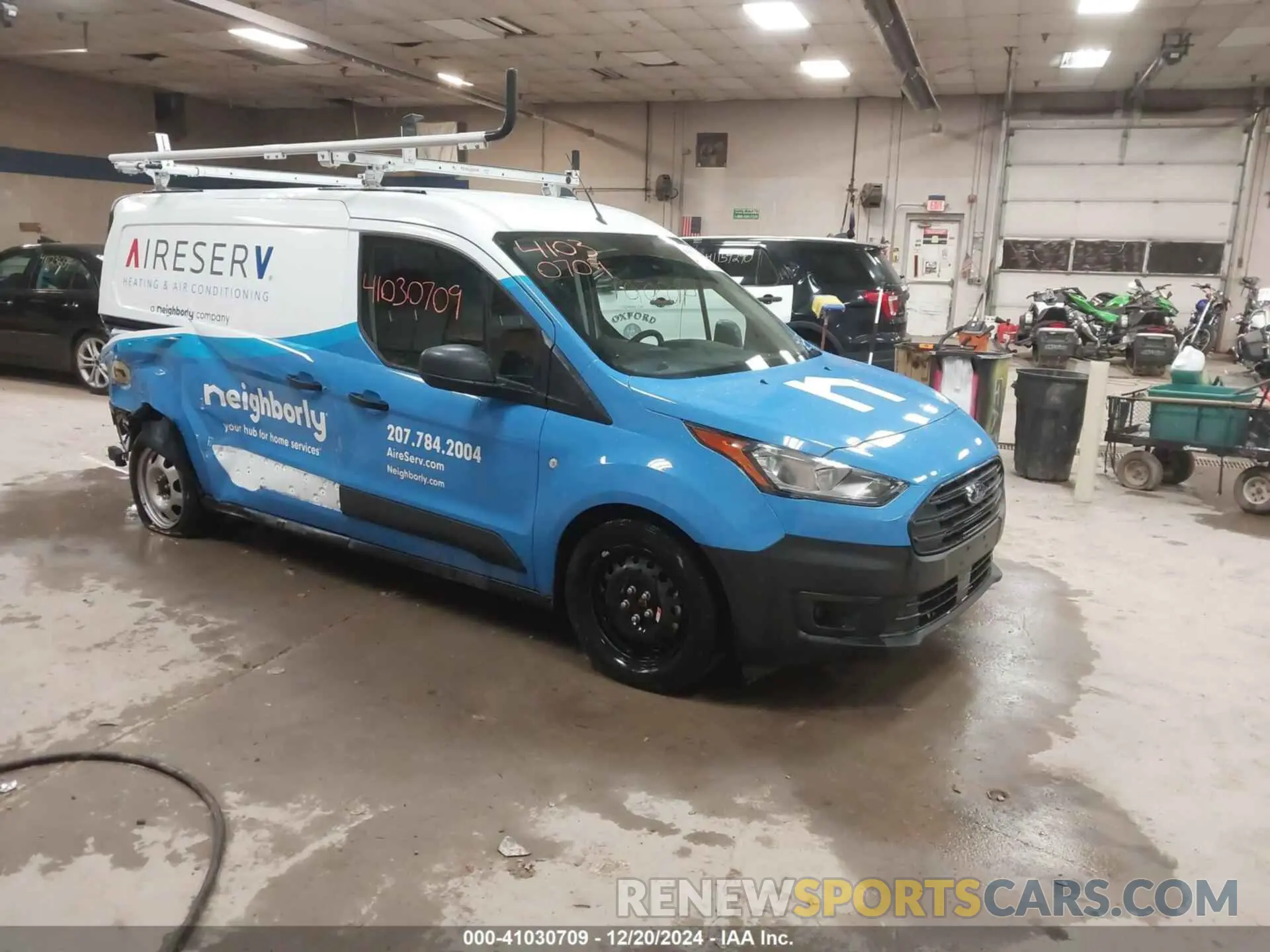 1 Photograph of a damaged car NM0LS7S28P1572305 FORD TRANSIT CONNECT 2023