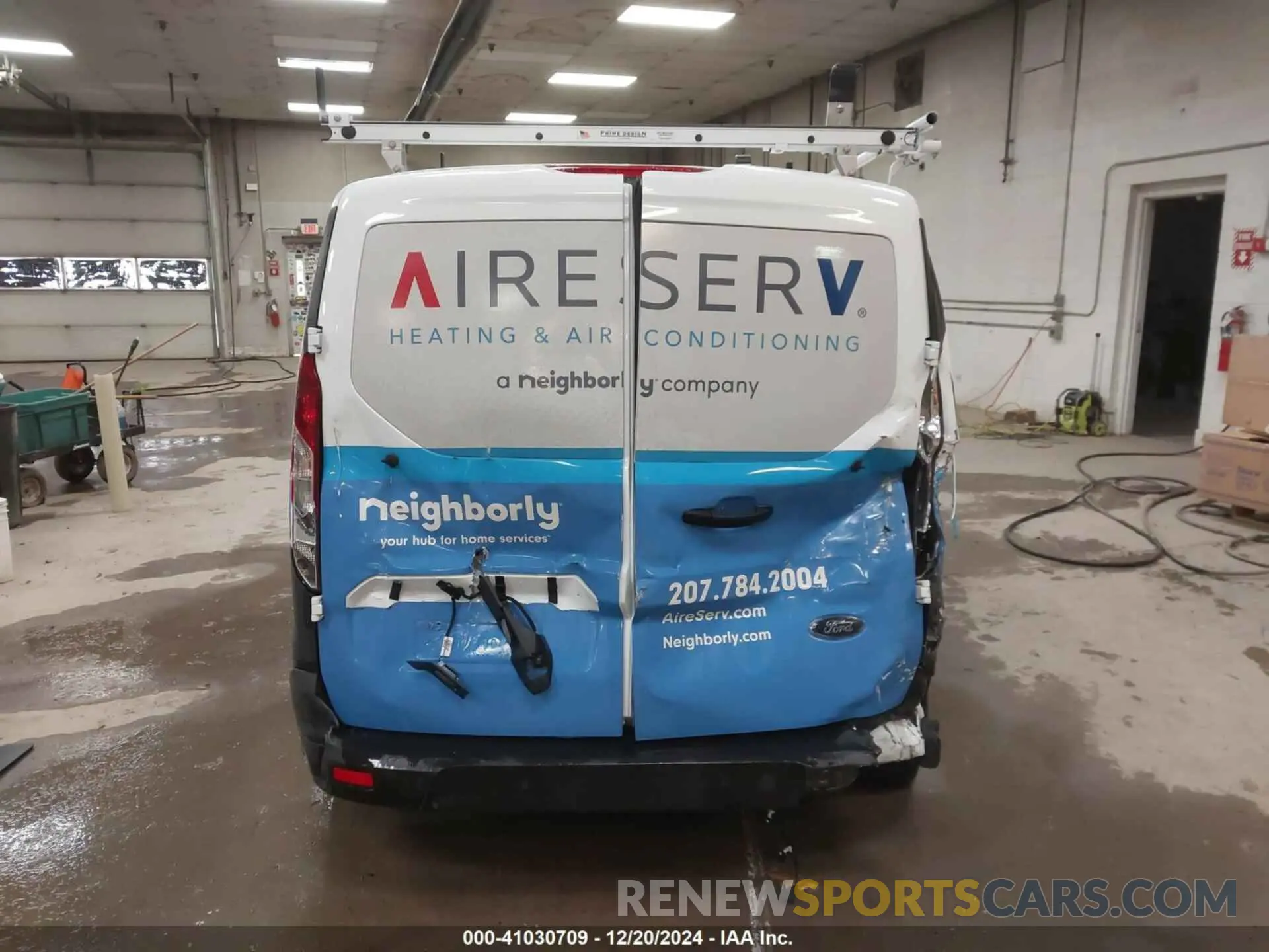 16 Photograph of a damaged car NM0LS7S28P1572305 FORD TRANSIT CONNECT 2023