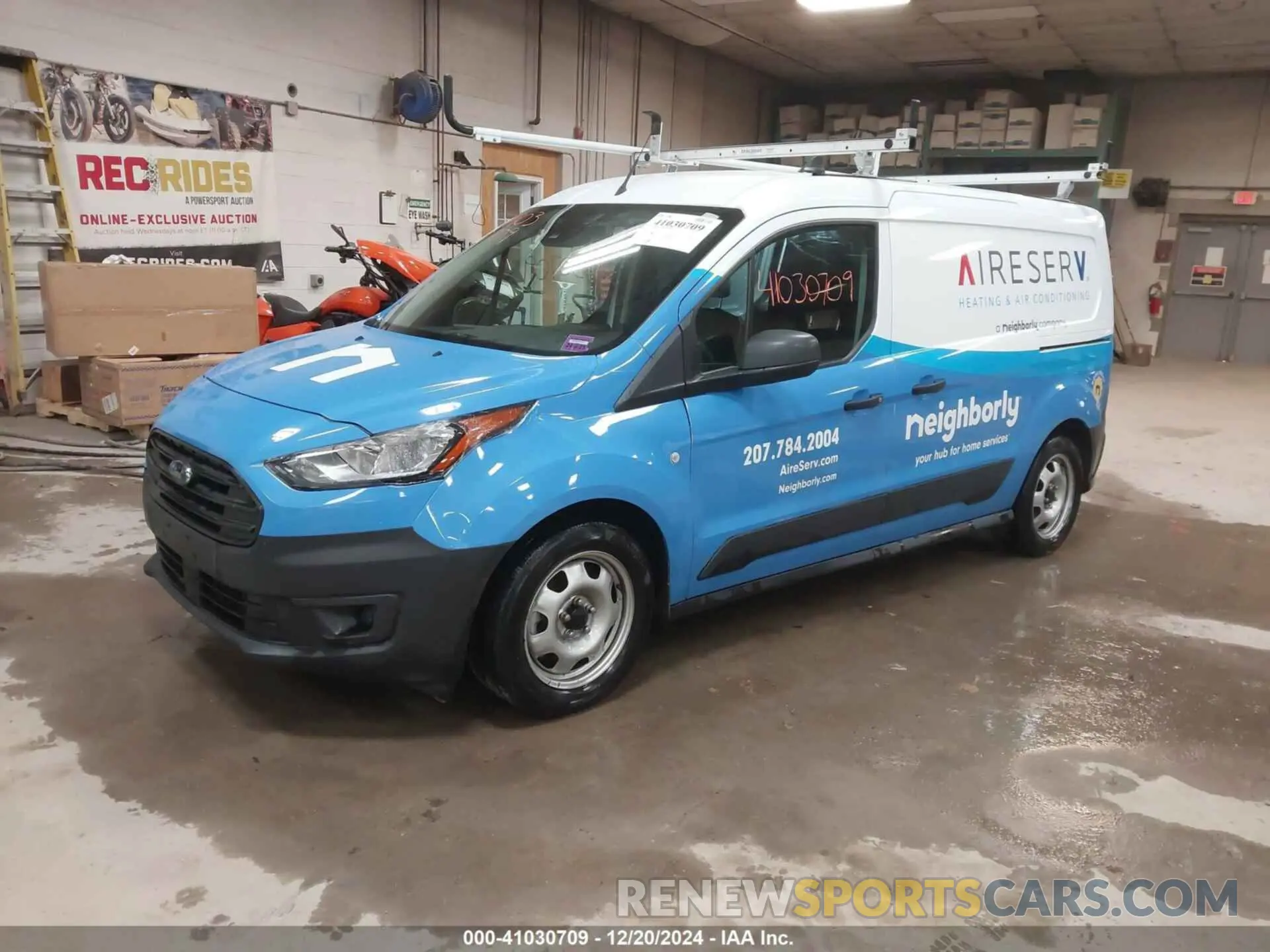 2 Photograph of a damaged car NM0LS7S28P1572305 FORD TRANSIT CONNECT 2023