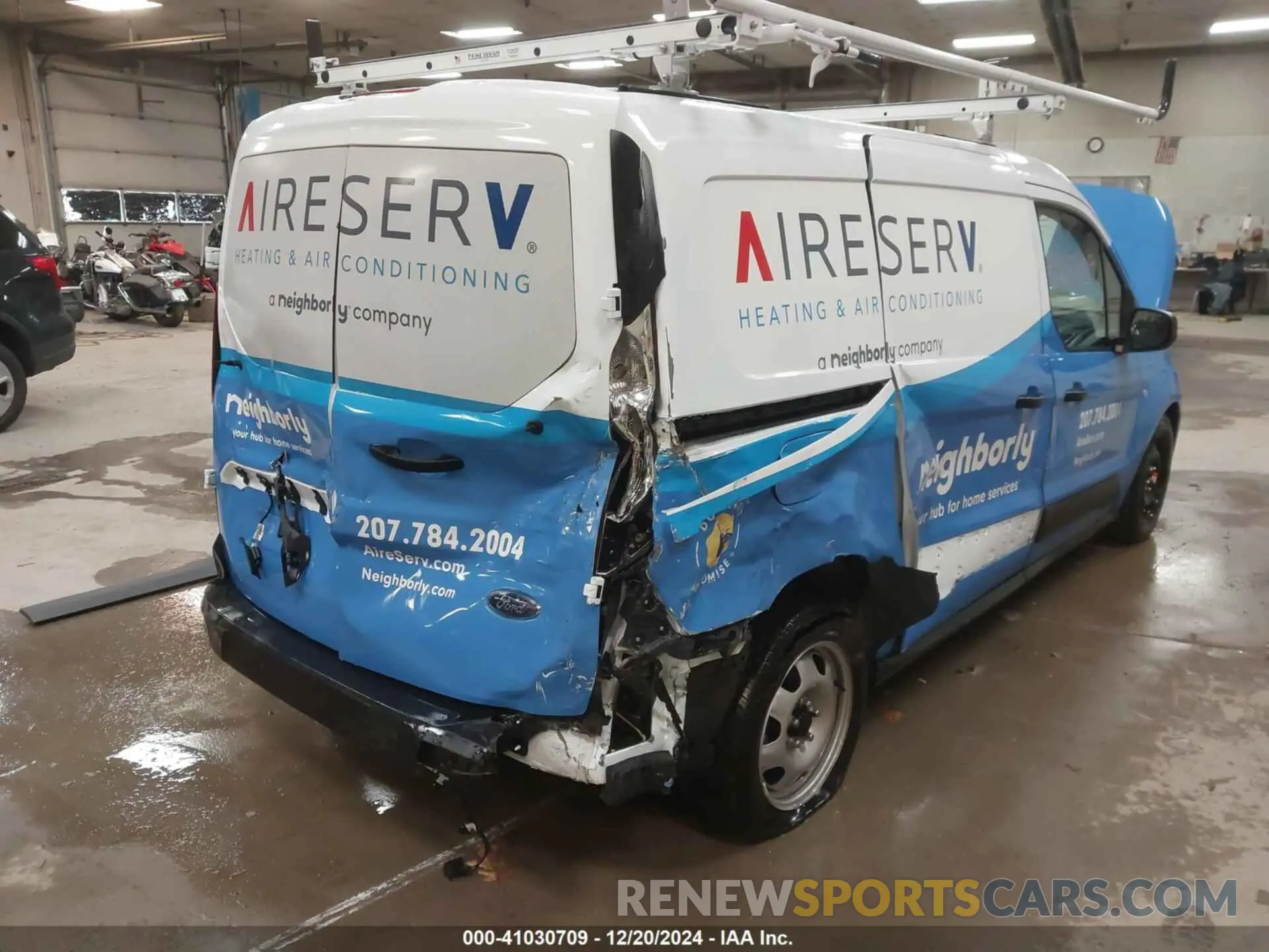 6 Photograph of a damaged car NM0LS7S28P1572305 FORD TRANSIT CONNECT 2023