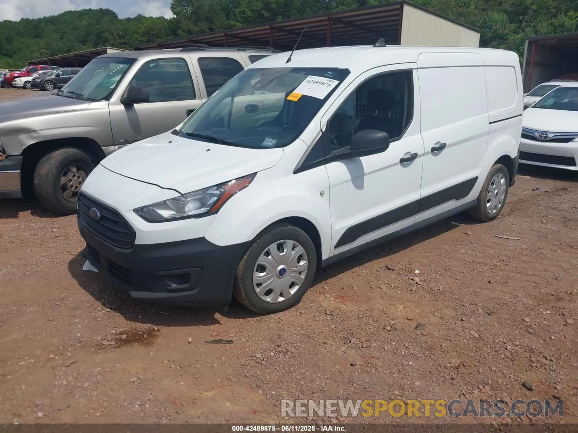 2 Photograph of a damaged car NM0LS7S2XP1549401 FORD TRANSIT CONNECT 2023