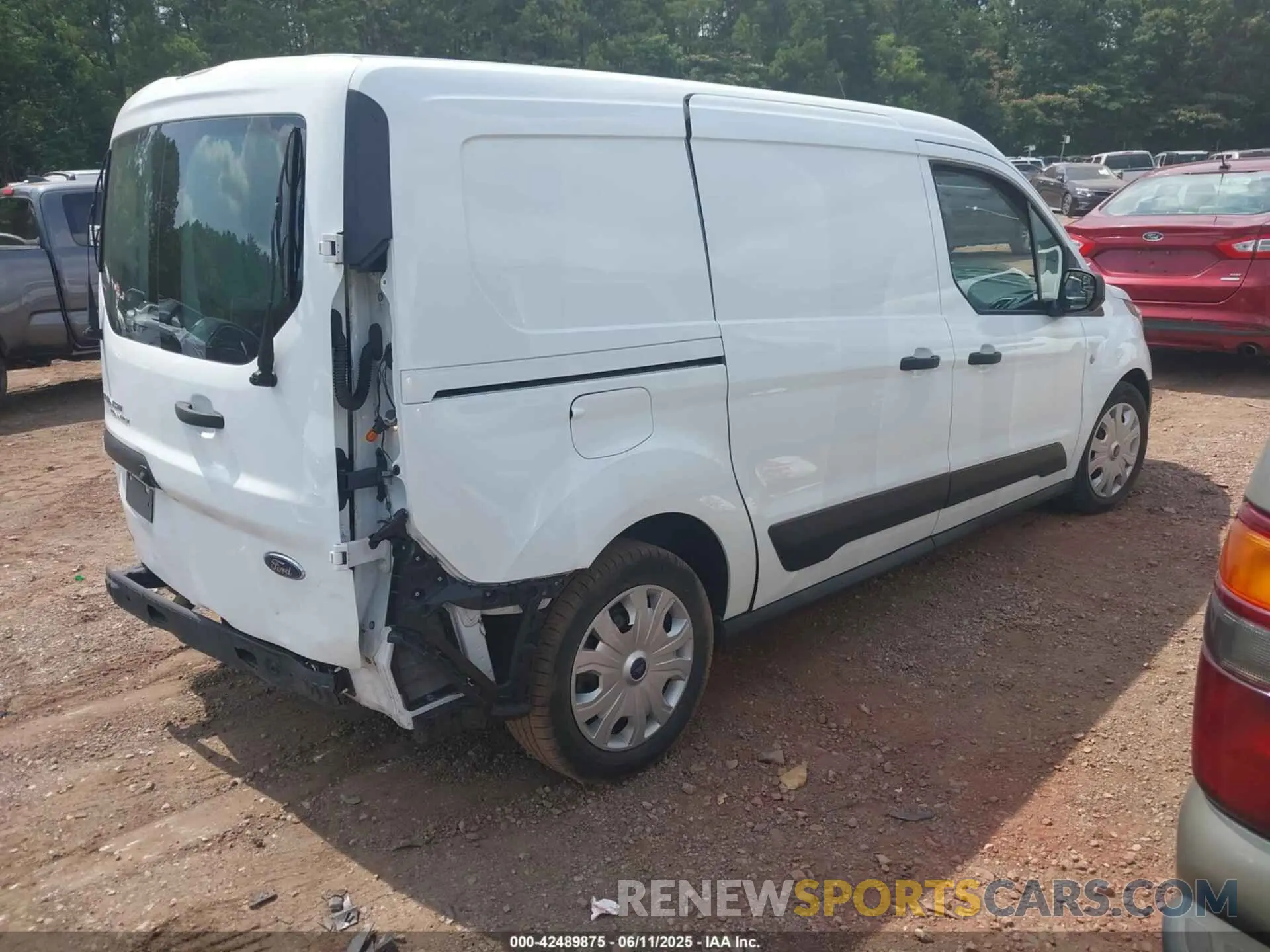 4 Photograph of a damaged car NM0LS7S2XP1549401 FORD TRANSIT CONNECT 2023
