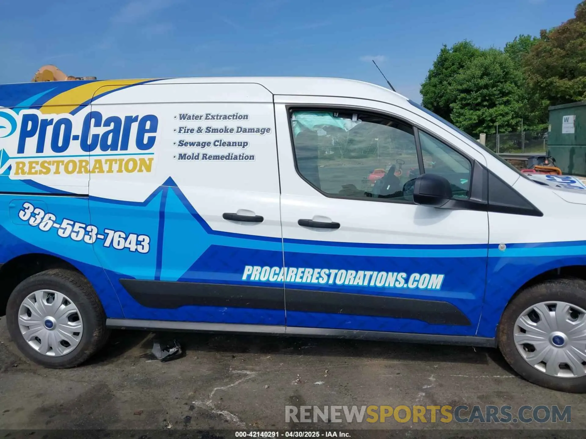 13 Фотография поврежденного автомобиля NM0LS7S2XP1565226 FORD TRANSIT CONNECT 2023