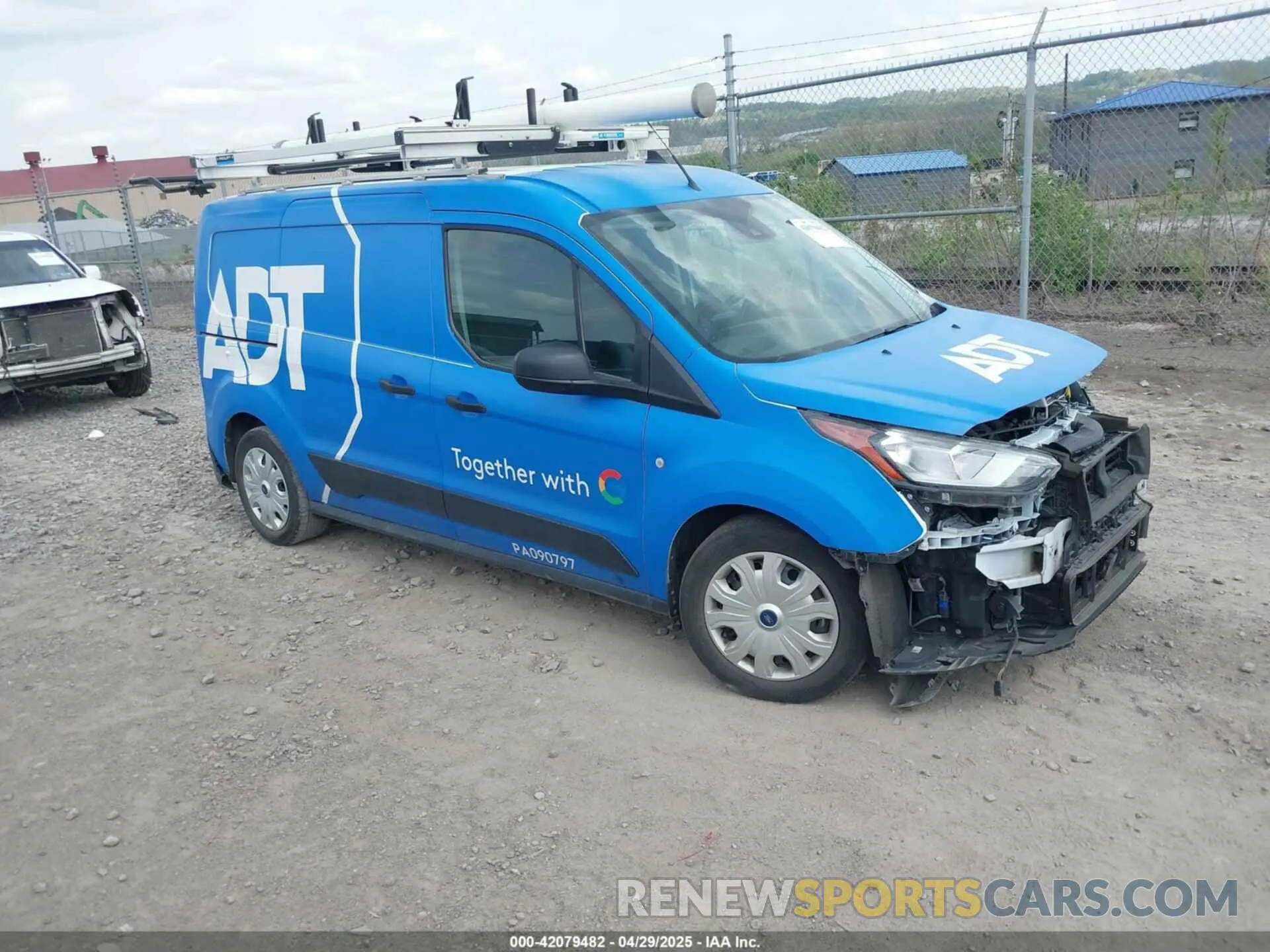 1 Photograph of a damaged car NM0LS7T24P1558982 FORD TRANSIT CONNECT 2023