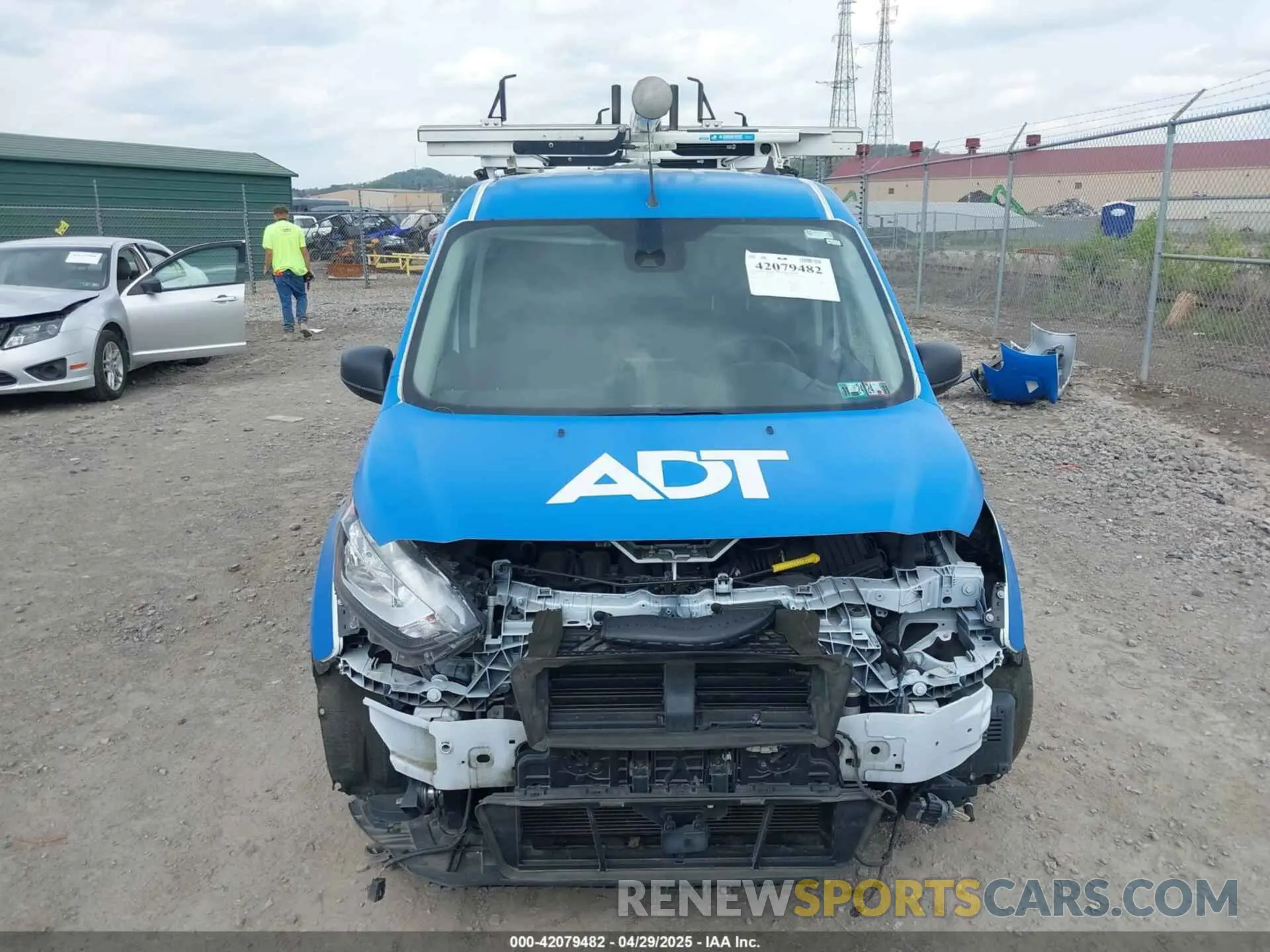 13 Photograph of a damaged car NM0LS7T24P1558982 FORD TRANSIT CONNECT 2023