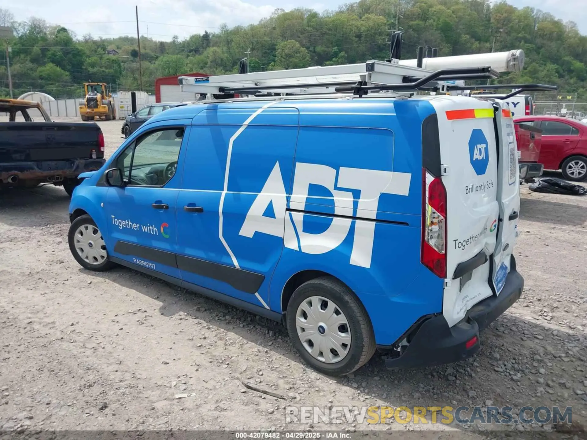 3 Photograph of a damaged car NM0LS7T24P1558982 FORD TRANSIT CONNECT 2023