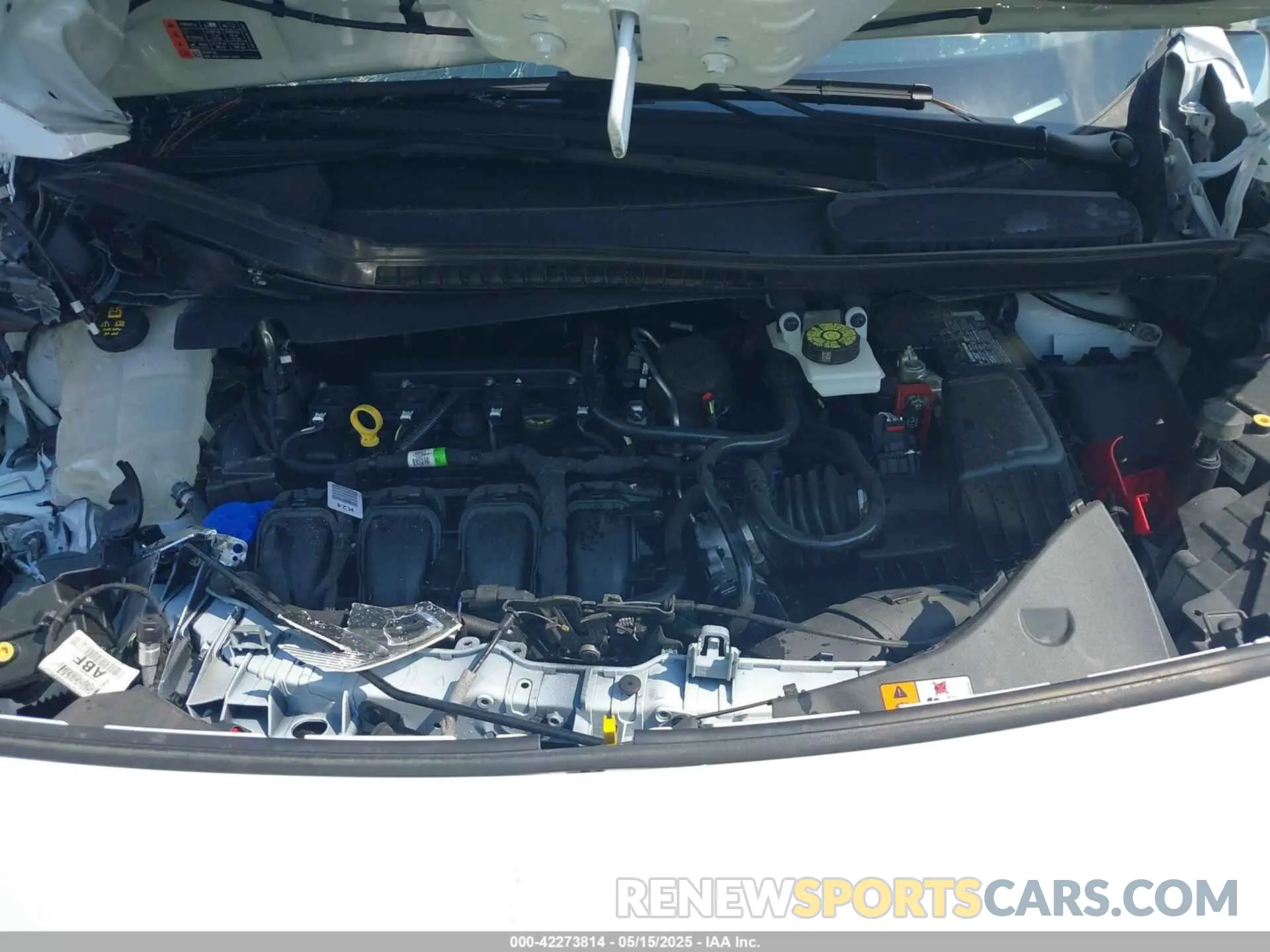 10 Фотография поврежденного автомобиля NM0LS7T28P1550285 FORD TRANSIT CONNECT 2023