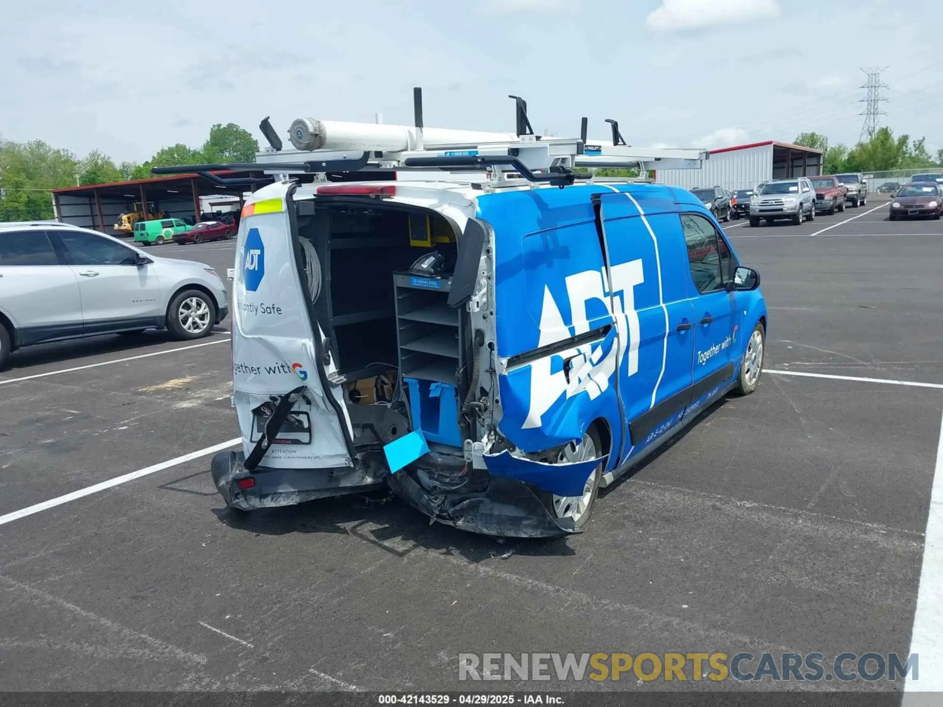 6 Photograph of a damaged car NM0LS7T28P1558919 FORD TRANSIT CONNECT 2023