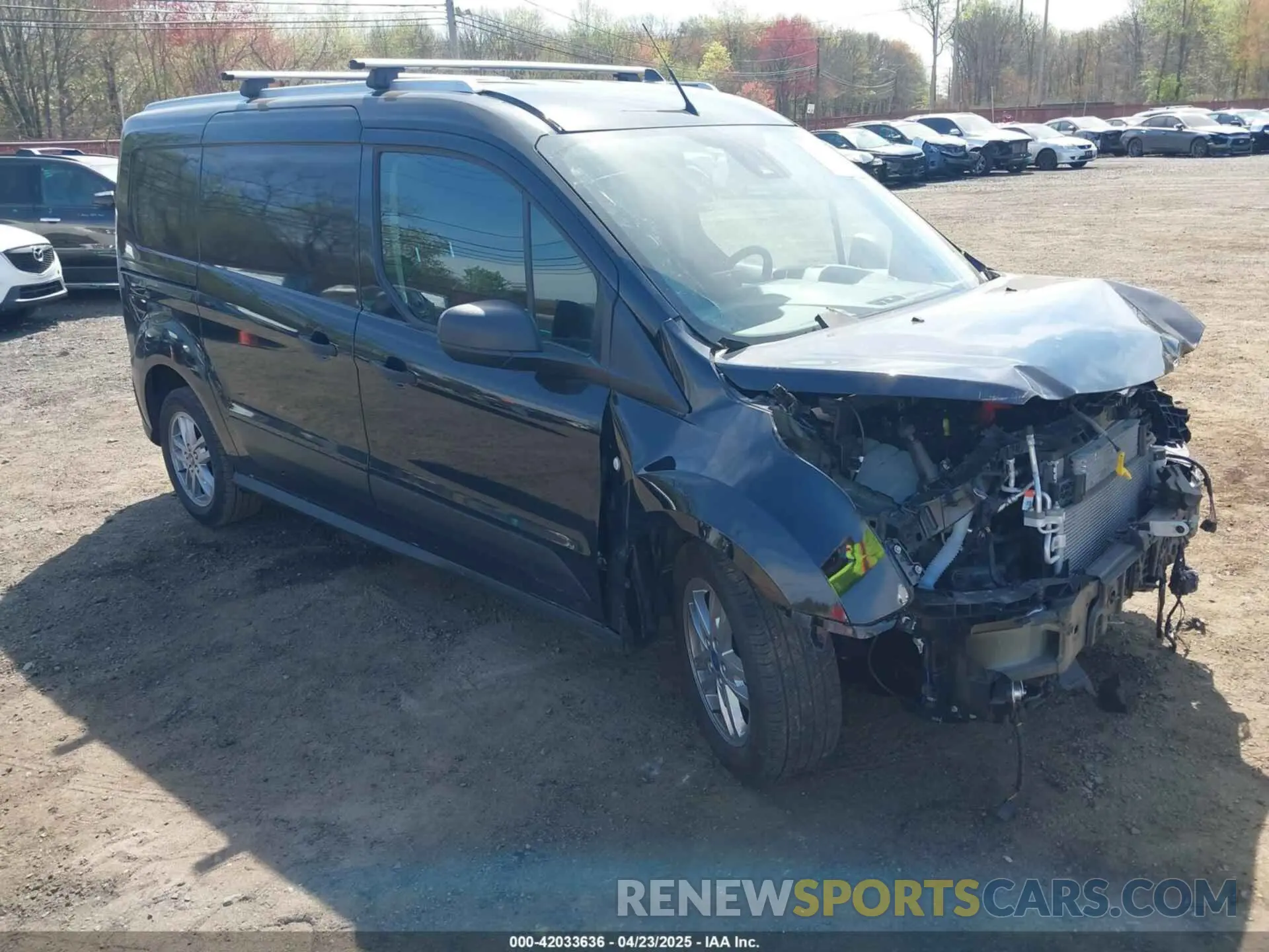 1 Фотография поврежденного автомобиля NM0LS7T29P1553678 FORD TRANSIT CONNECT 2023