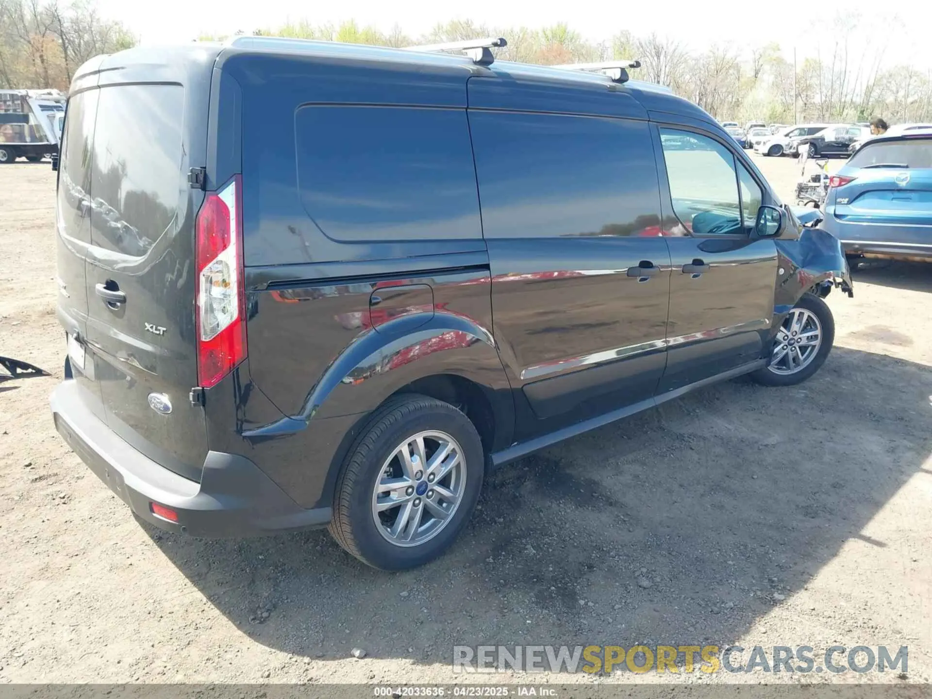 4 Фотография поврежденного автомобиля NM0LS7T29P1553678 FORD TRANSIT CONNECT 2023