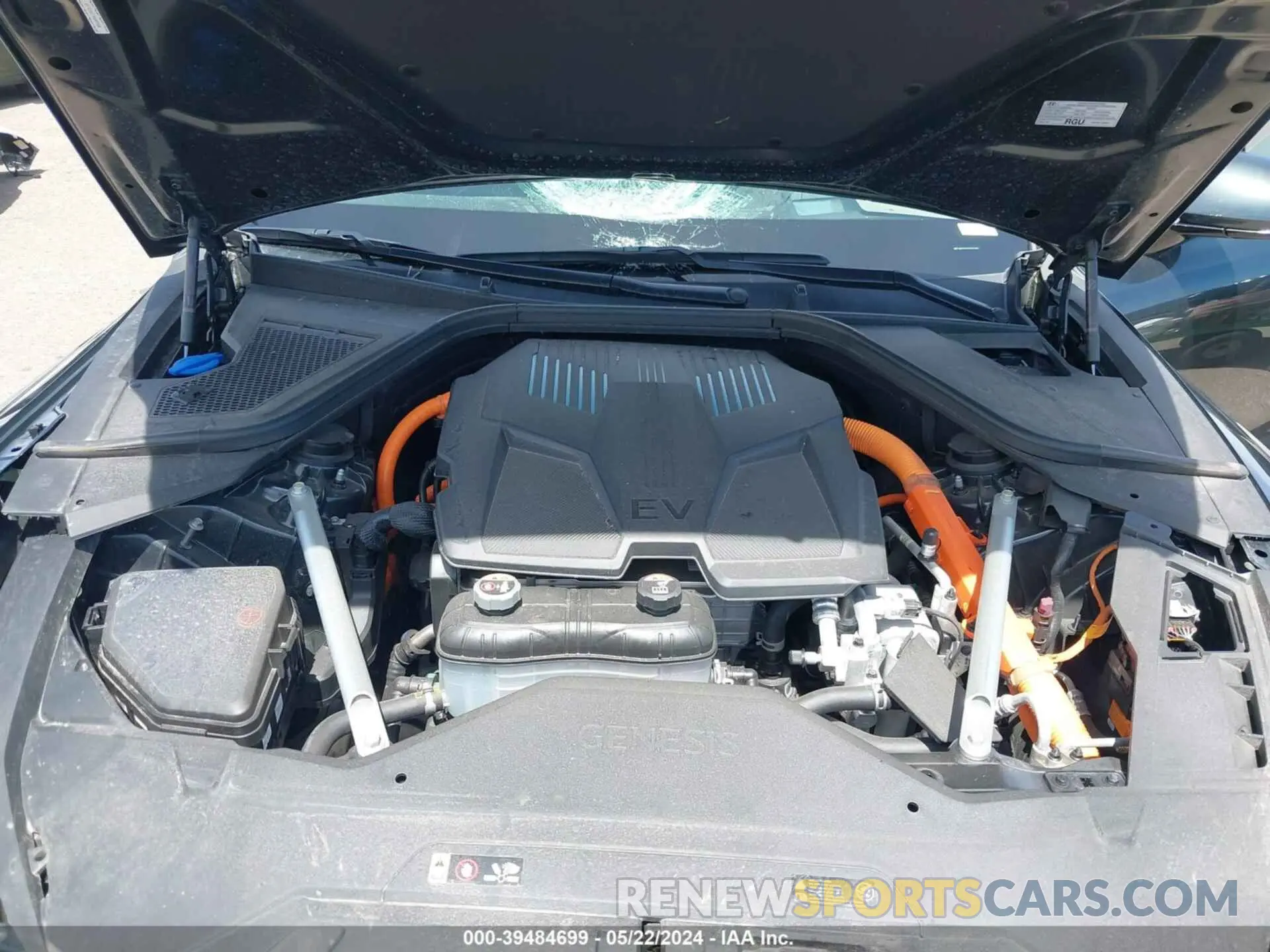 10 Фотография поврежденного автомобиля KMTGE4S17PU007500 GENESIS ELECTRIFIED G80 2023