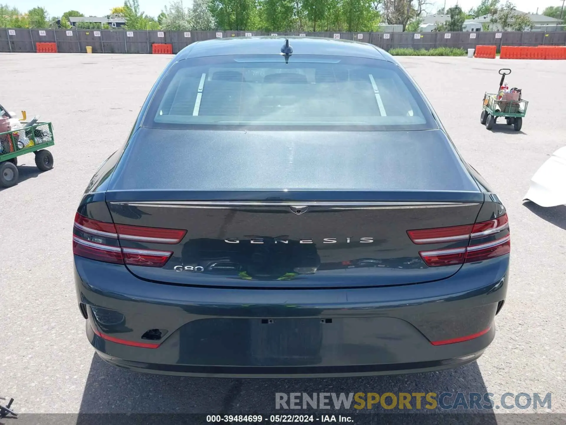 17 Фотография поврежденного автомобиля KMTGE4S17PU007500 GENESIS ELECTRIFIED G80 2023