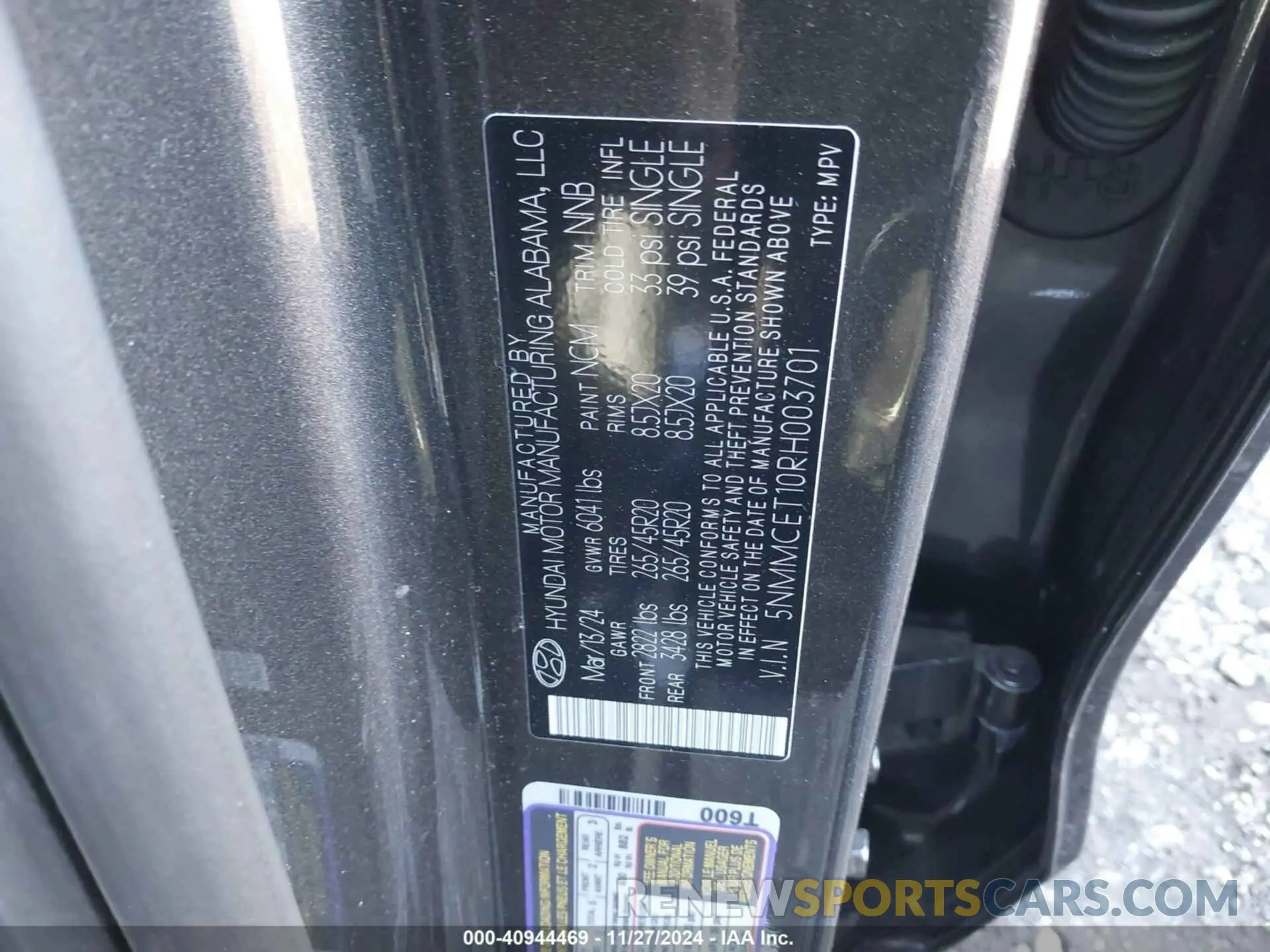 9 Фотография поврежденного автомобиля 5NMMCET10RH003701 GENESIS ELECTRIFIED GV70 2024