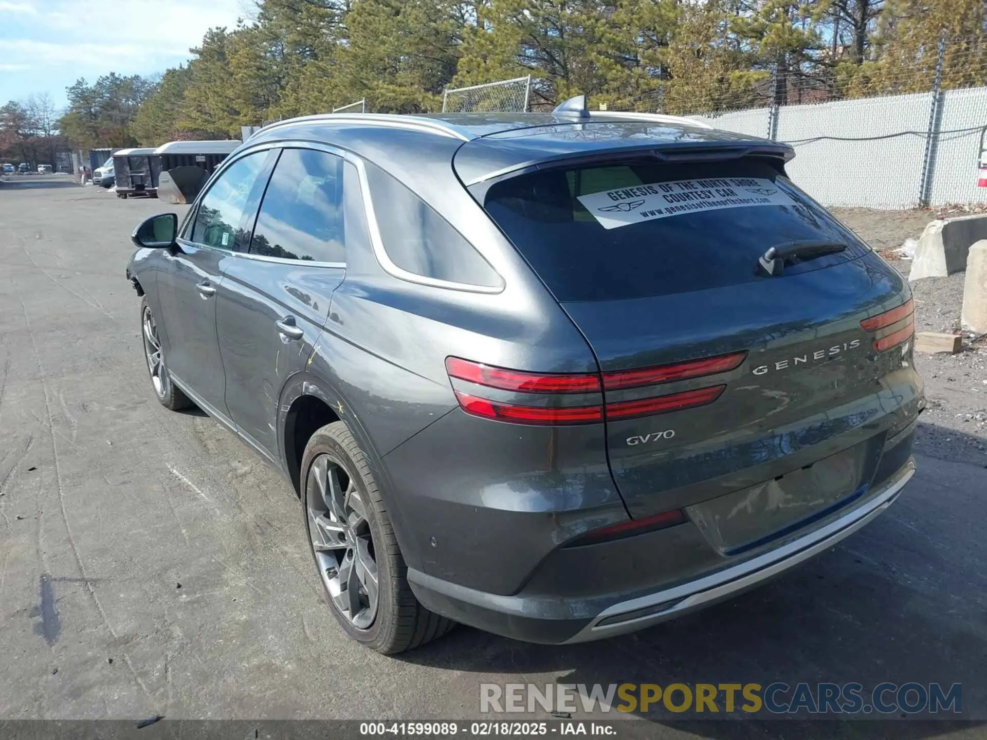 3 Фотография поврежденного автомобиля 5NMMCET10SH004000 GENESIS ELECTRIFIED GV70 2025