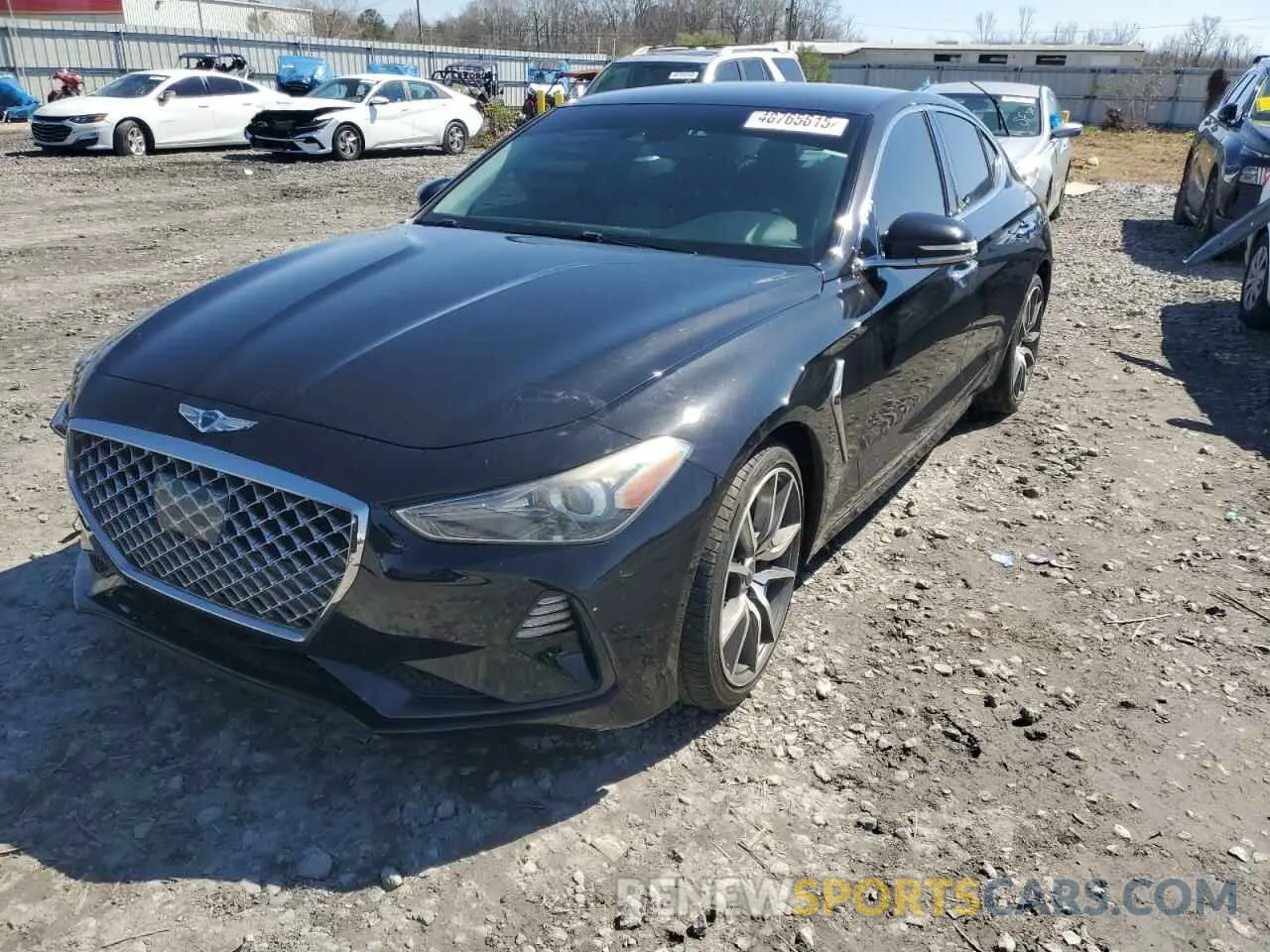 1 Фотография поврежденного автомобиля KMTG24LA5KU034923 GENESIS G70 2019