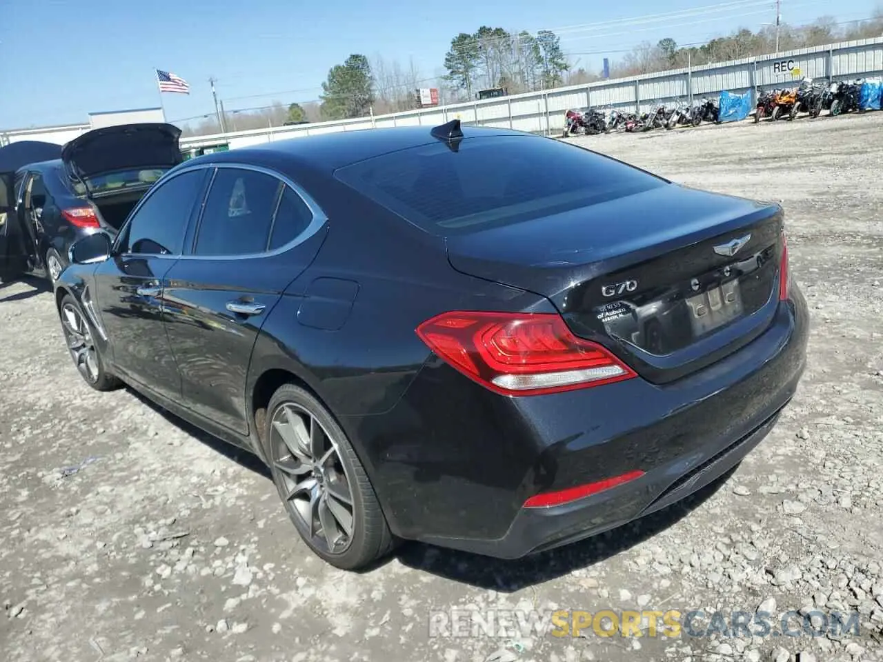 2 Фотография поврежденного автомобиля KMTG24LA5KU034923 GENESIS G70 2019