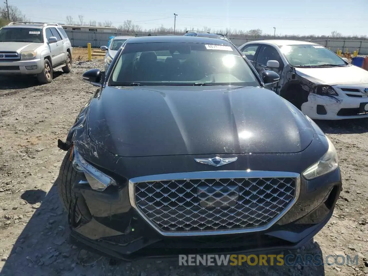 5 Фотография поврежденного автомобиля KMTG24LA5KU034923 GENESIS G70 2019