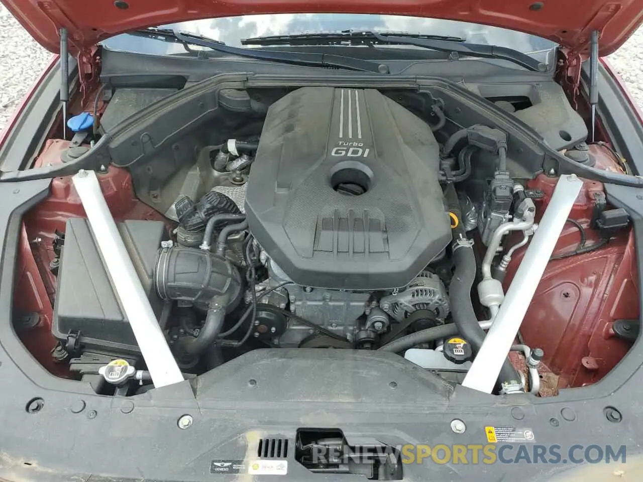 13 Фотография поврежденного автомобиля KMTG34LA2KU032267 GENESIS G70 2019