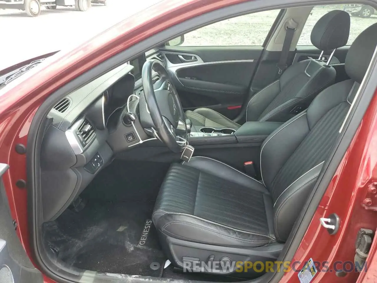 7 Фотография поврежденного автомобиля KMTG34LA2KU032267 GENESIS G70 2019
