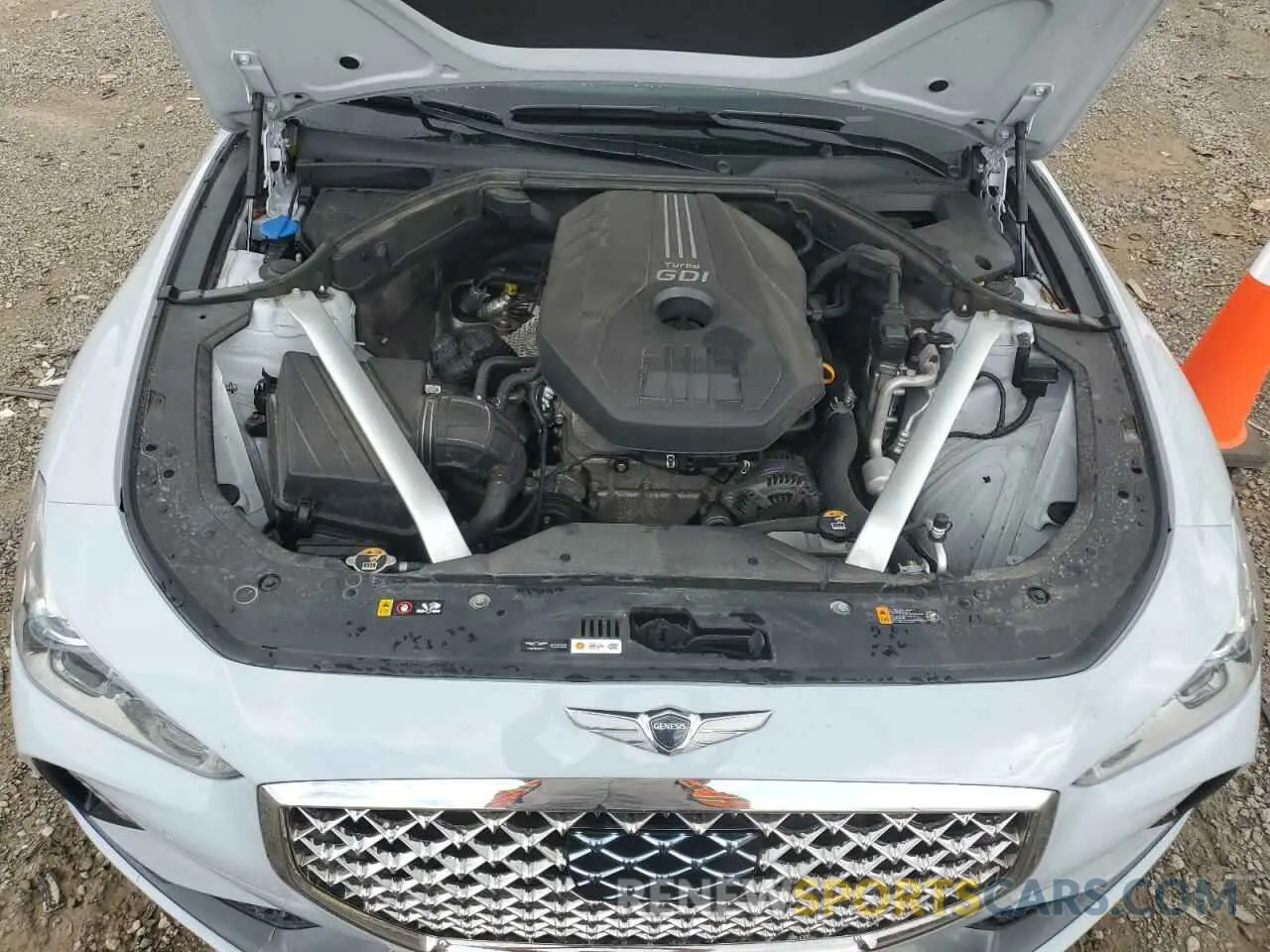 11 Photograph of a damaged car KMTG34LA3KU040152 GENESIS G70 2019