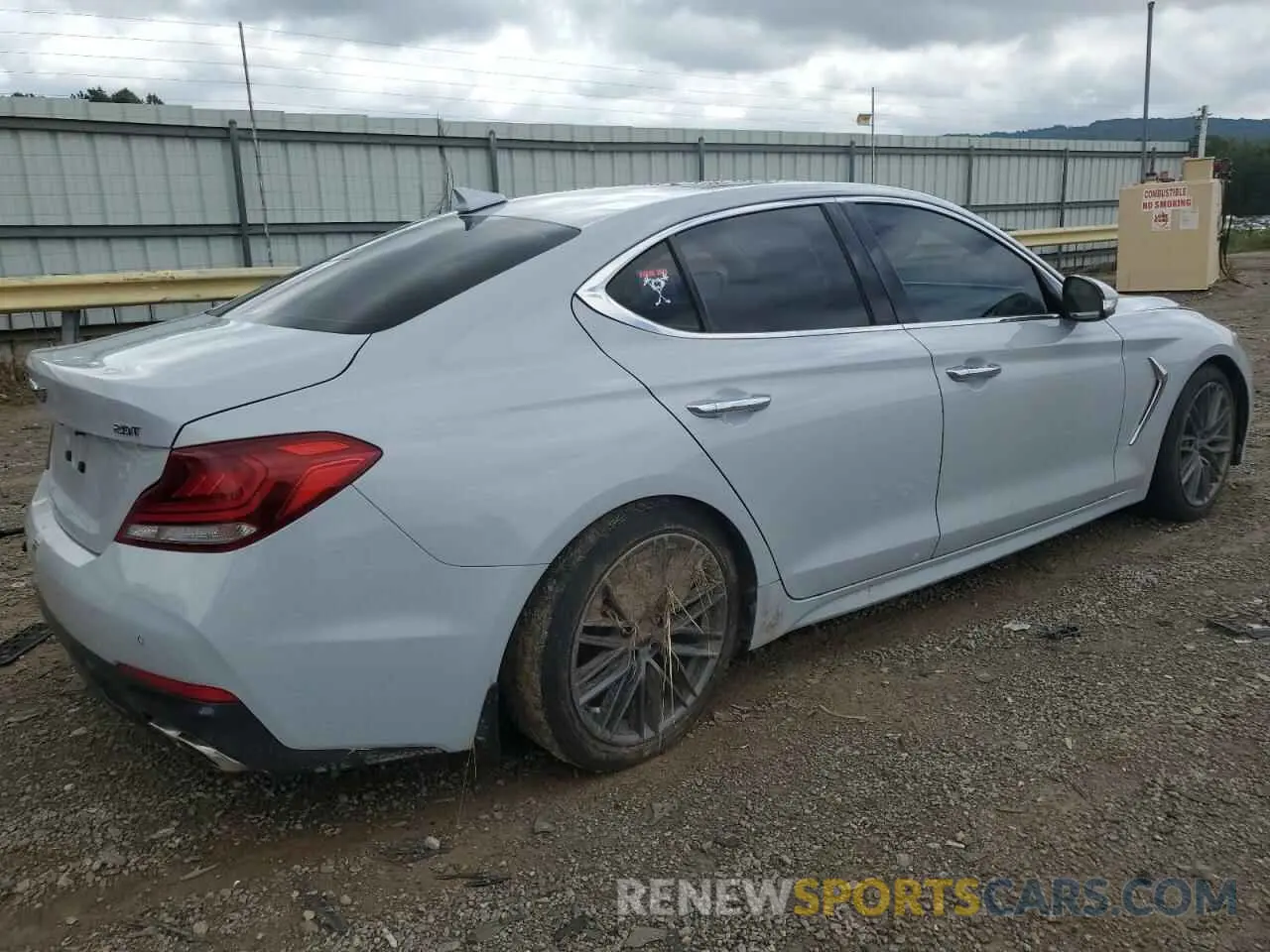 3 Photograph of a damaged car KMTG34LA3KU040152 GENESIS G70 2019