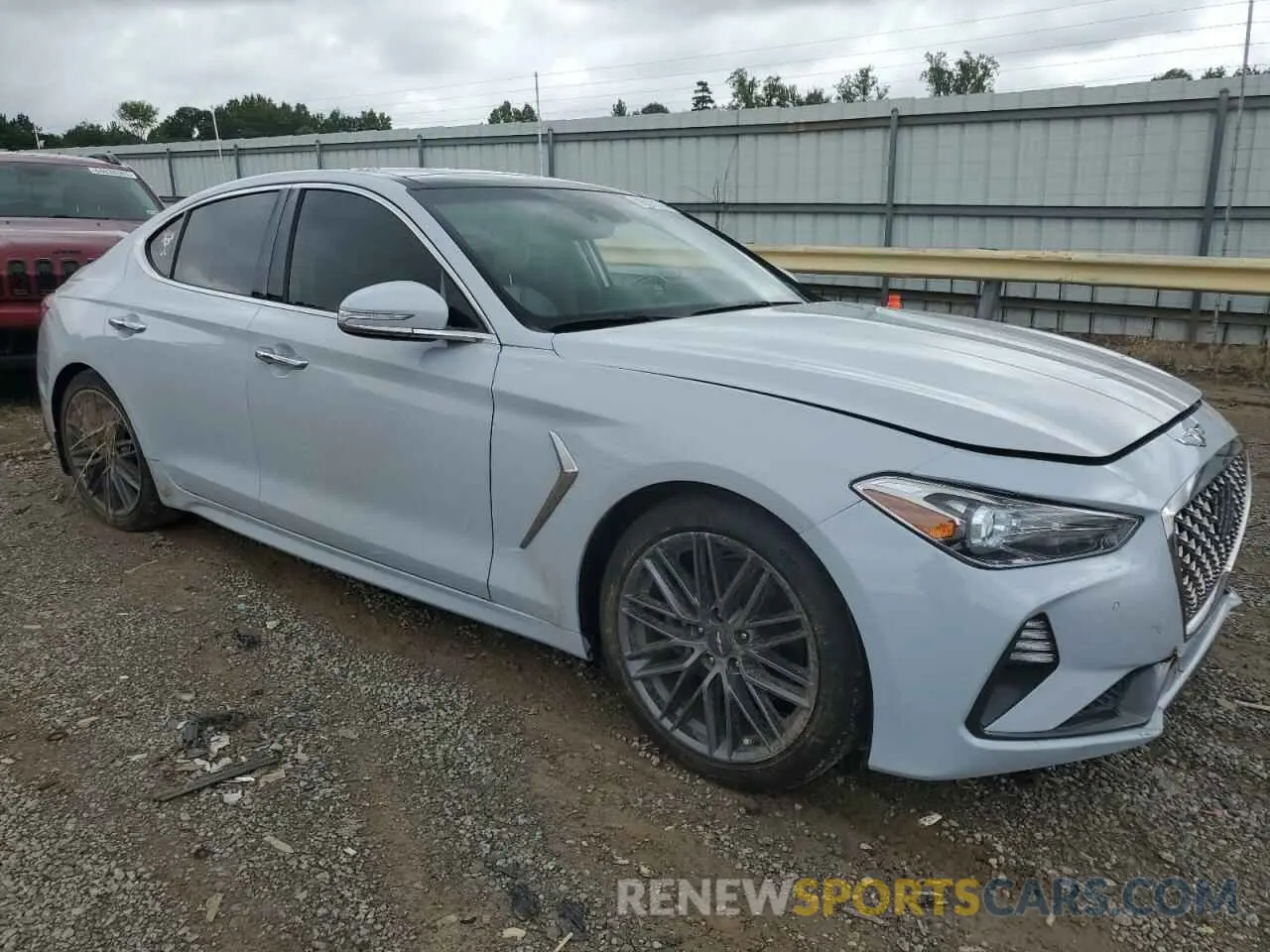 4 Photograph of a damaged car KMTG34LA3KU040152 GENESIS G70 2019