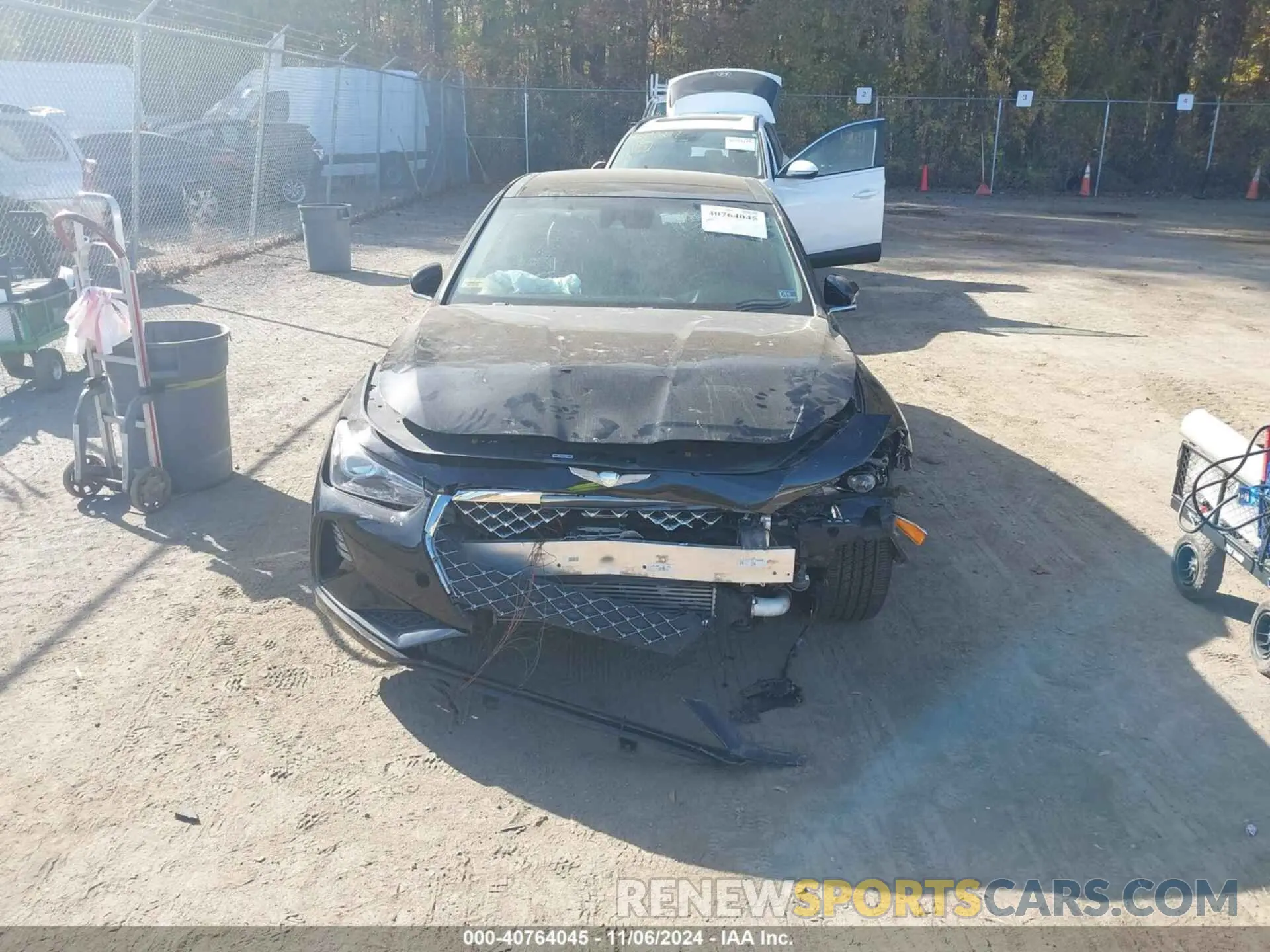 12 Photograph of a damaged car KMTG34LA5KU044008 GENESIS G70 2019