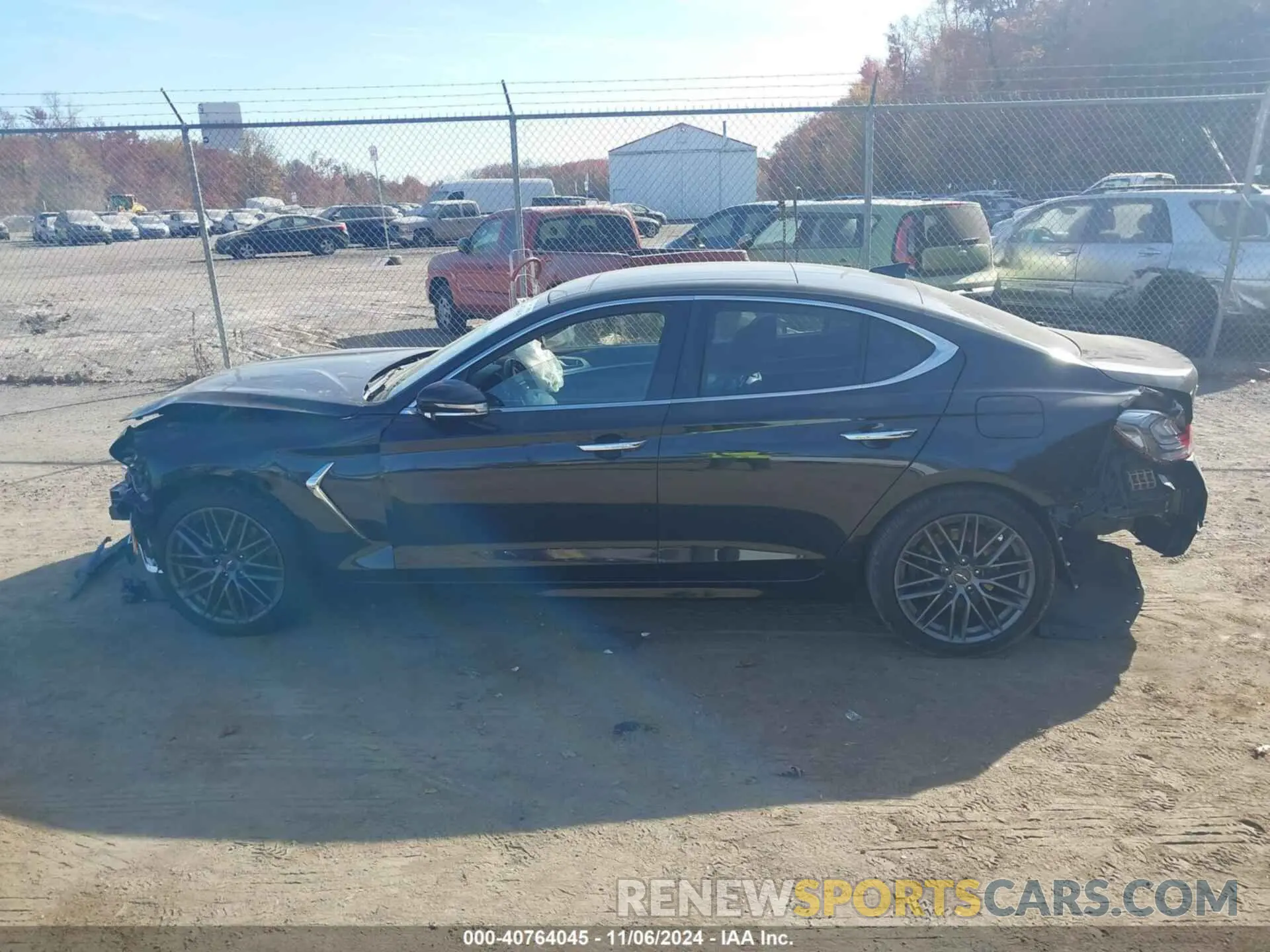 14 Photograph of a damaged car KMTG34LA5KU044008 GENESIS G70 2019