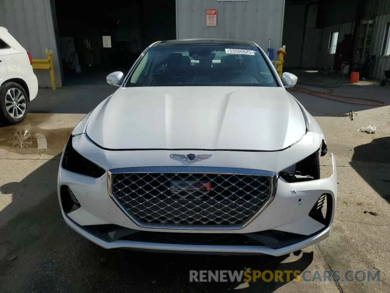 5 Фотография поврежденного автомобиля KMTG34LA6KU044132 GENESIS G70 2019