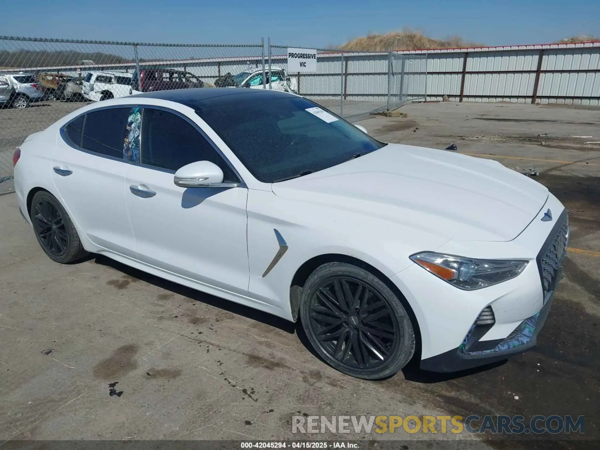 1 Фотография поврежденного автомобиля KMTG34LAXKU025146 GENESIS G70 2019