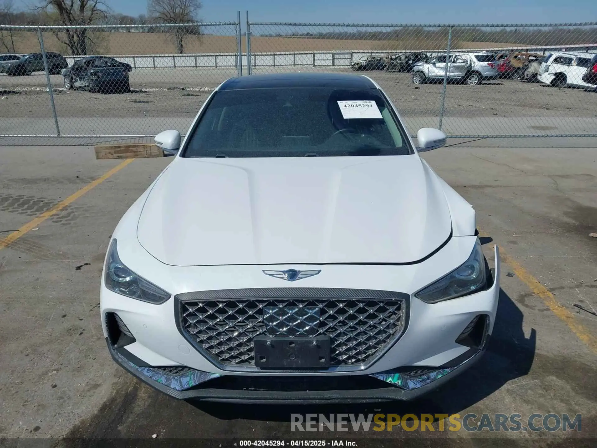 12 Фотография поврежденного автомобиля KMTG34LAXKU025146 GENESIS G70 2019