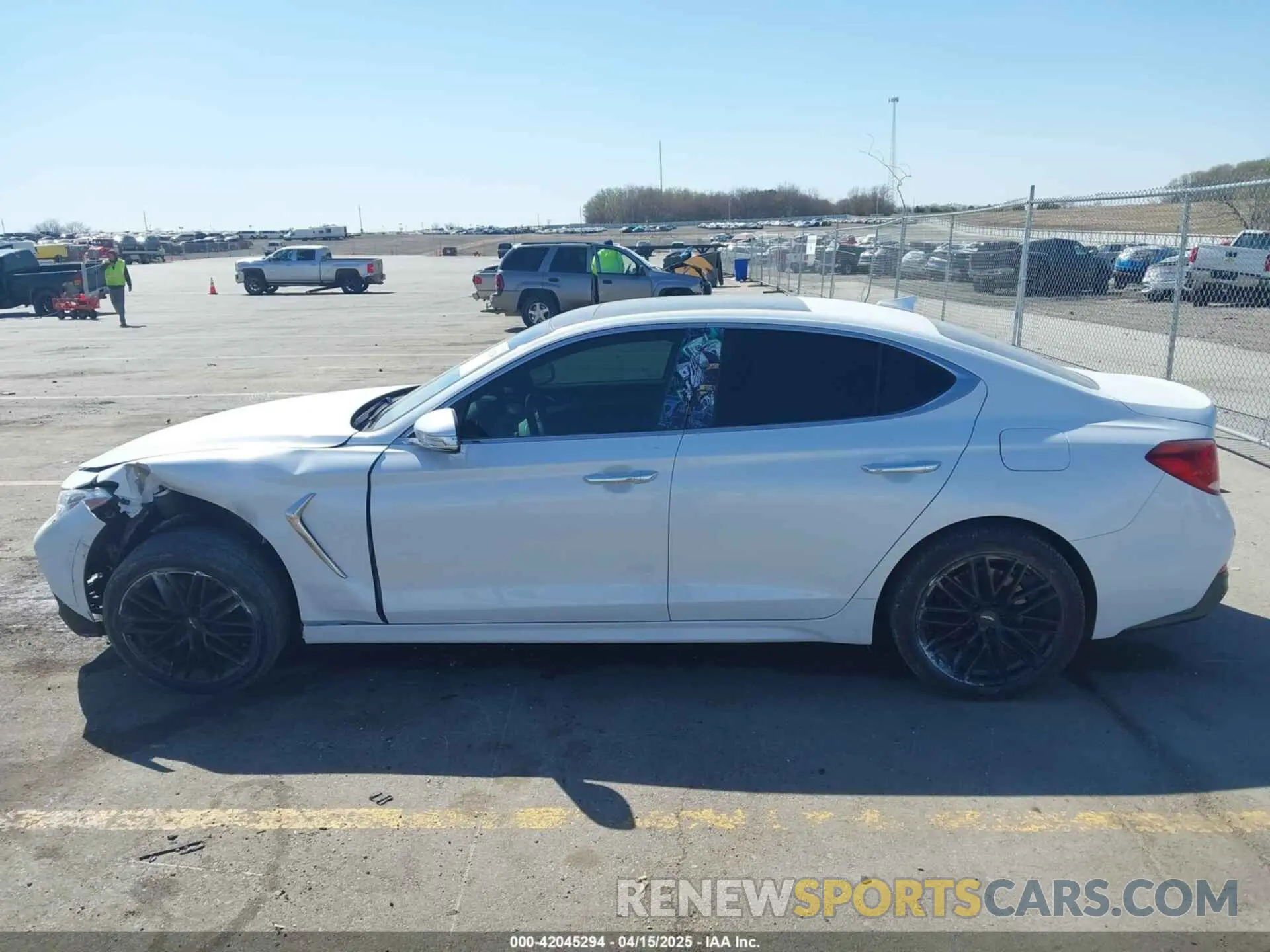 14 Фотография поврежденного автомобиля KMTG34LAXKU025146 GENESIS G70 2019