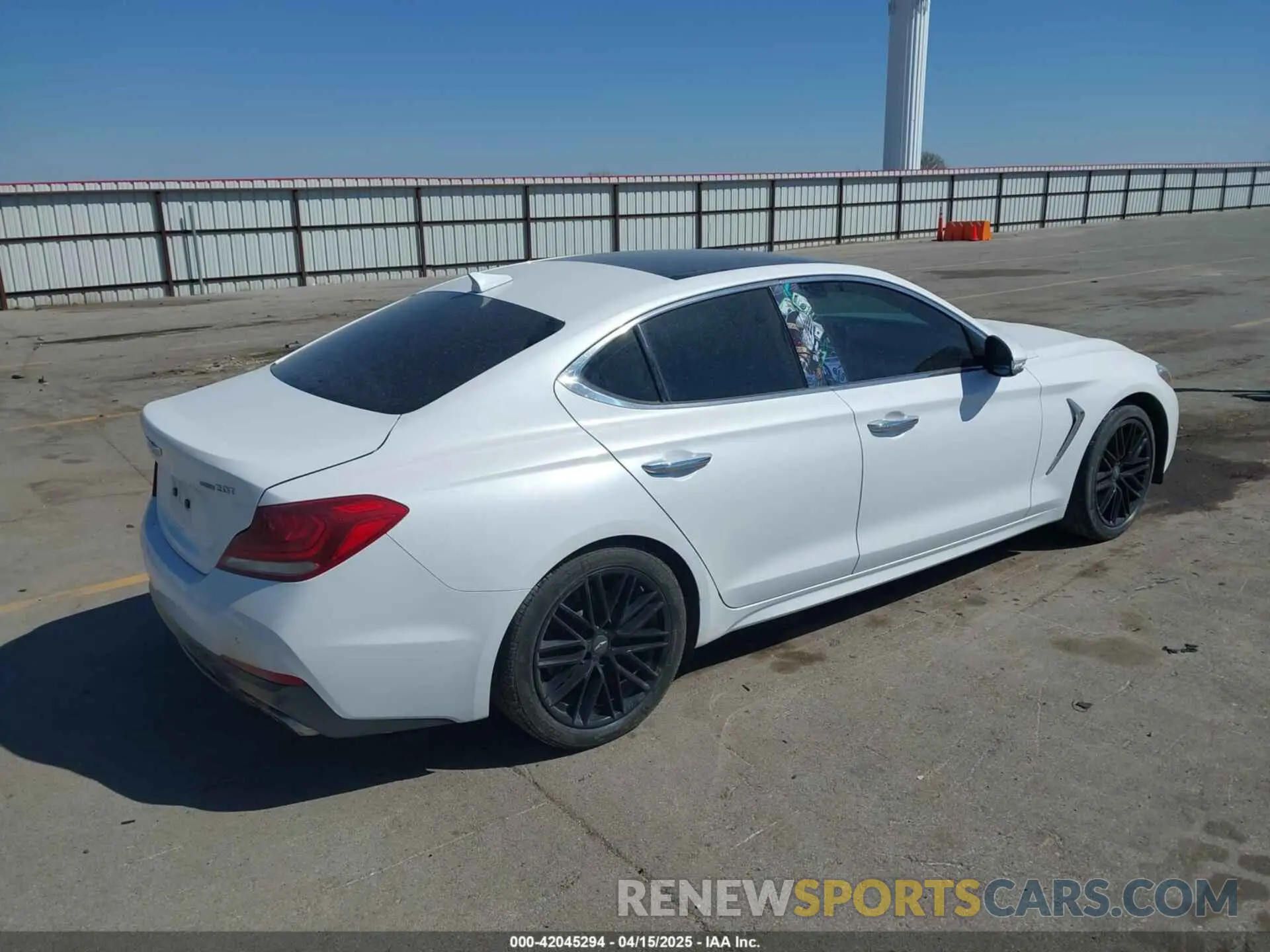 4 Фотография поврежденного автомобиля KMTG34LAXKU025146 GENESIS G70 2019