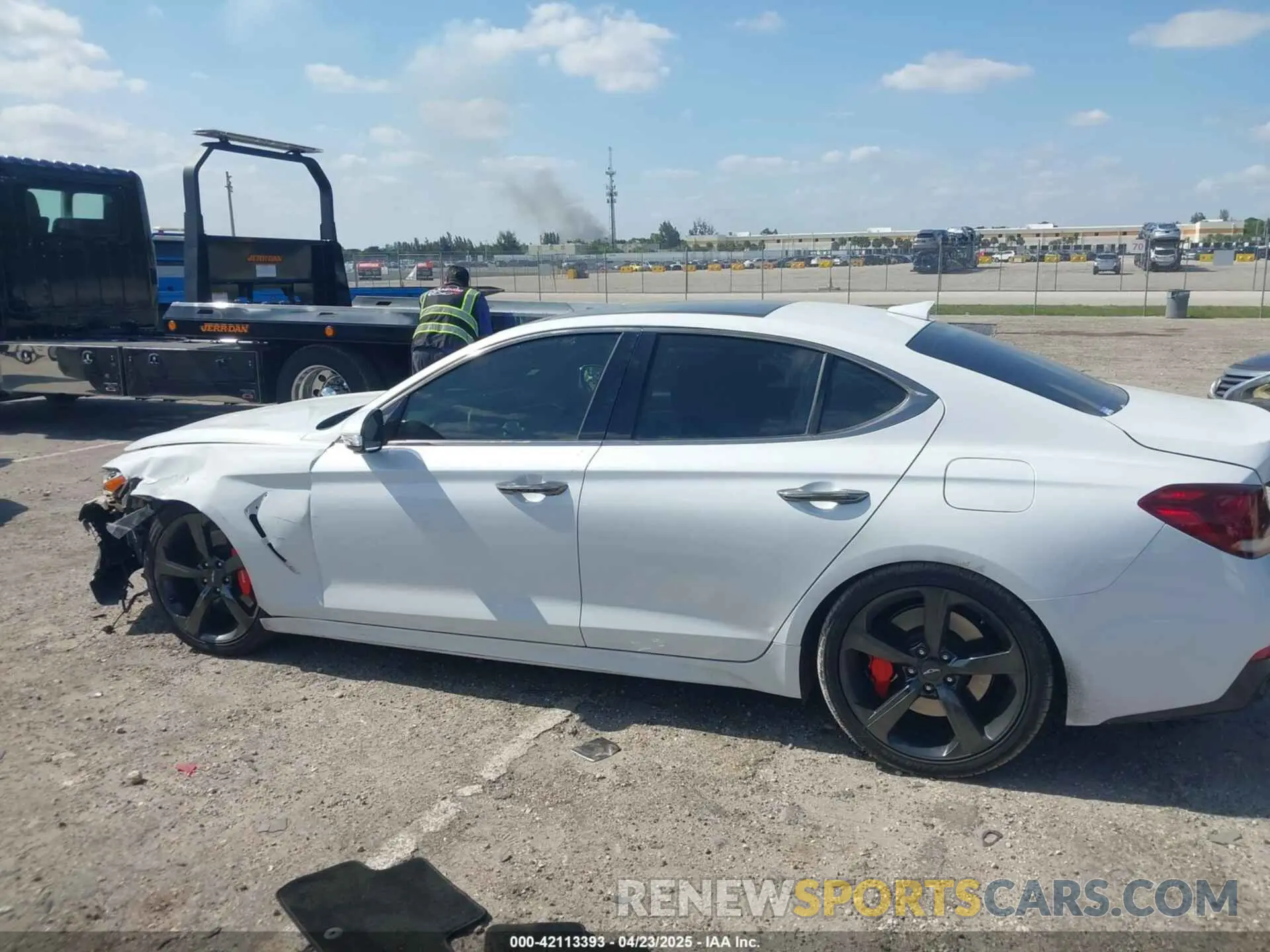 14 Фотография поврежденного автомобиля KMTG34LE0KU034232 GENESIS G70 2019