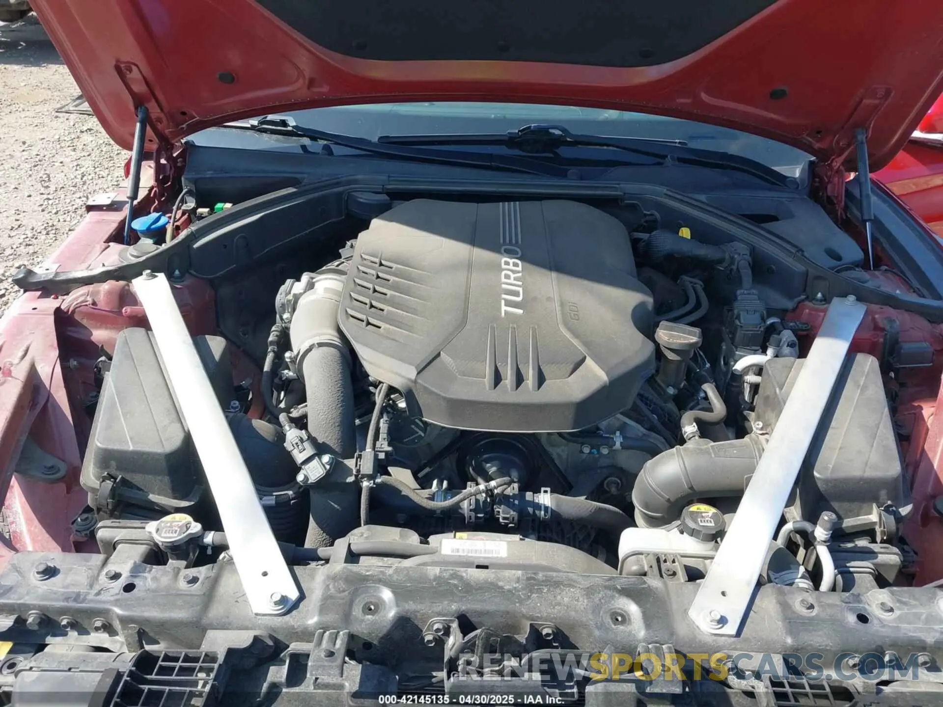 10 Фотография поврежденного автомобиля KMTG34LE0KU039981 GENESIS G70 2019