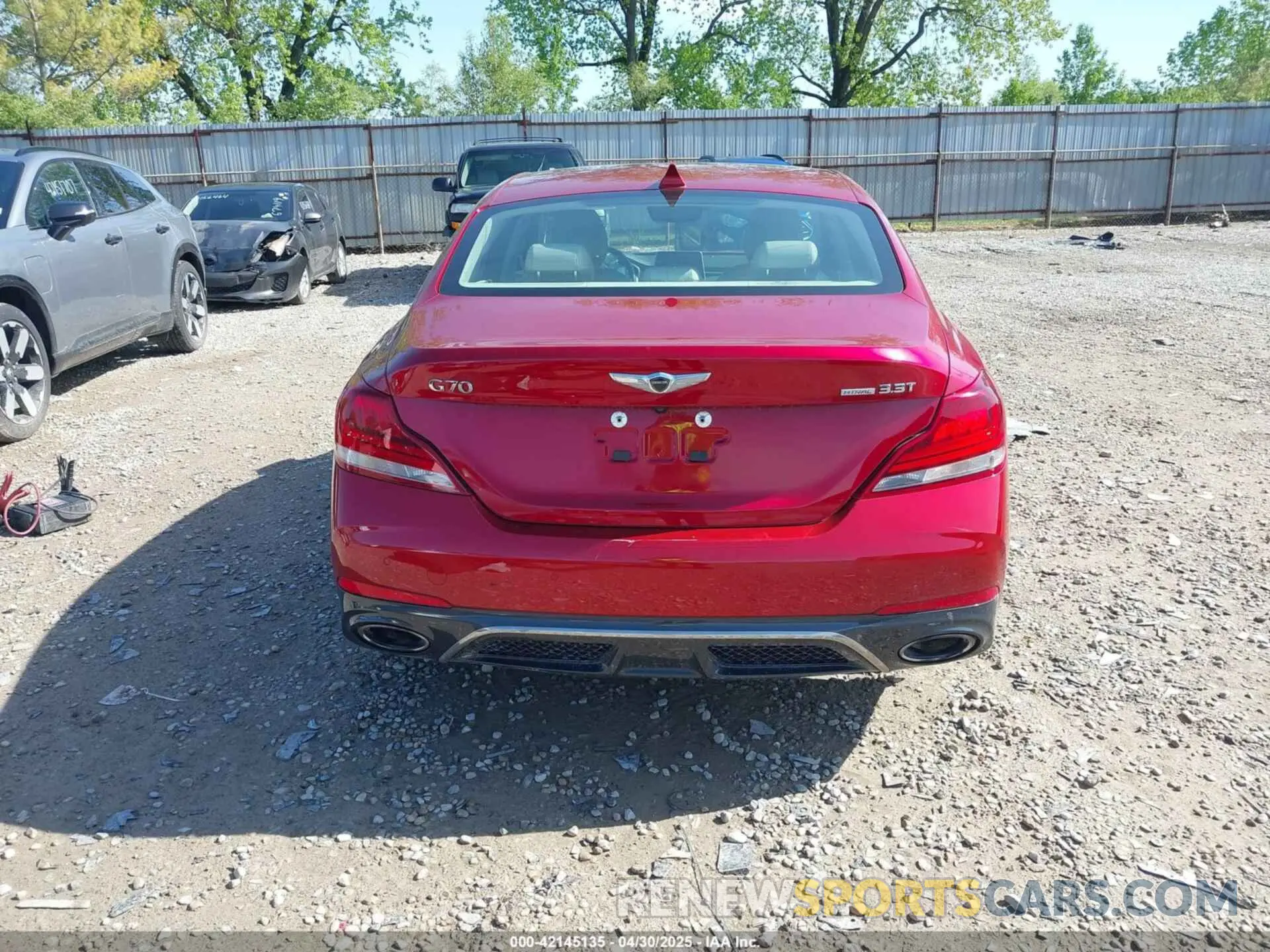 17 Фотография поврежденного автомобиля KMTG34LE0KU039981 GENESIS G70 2019