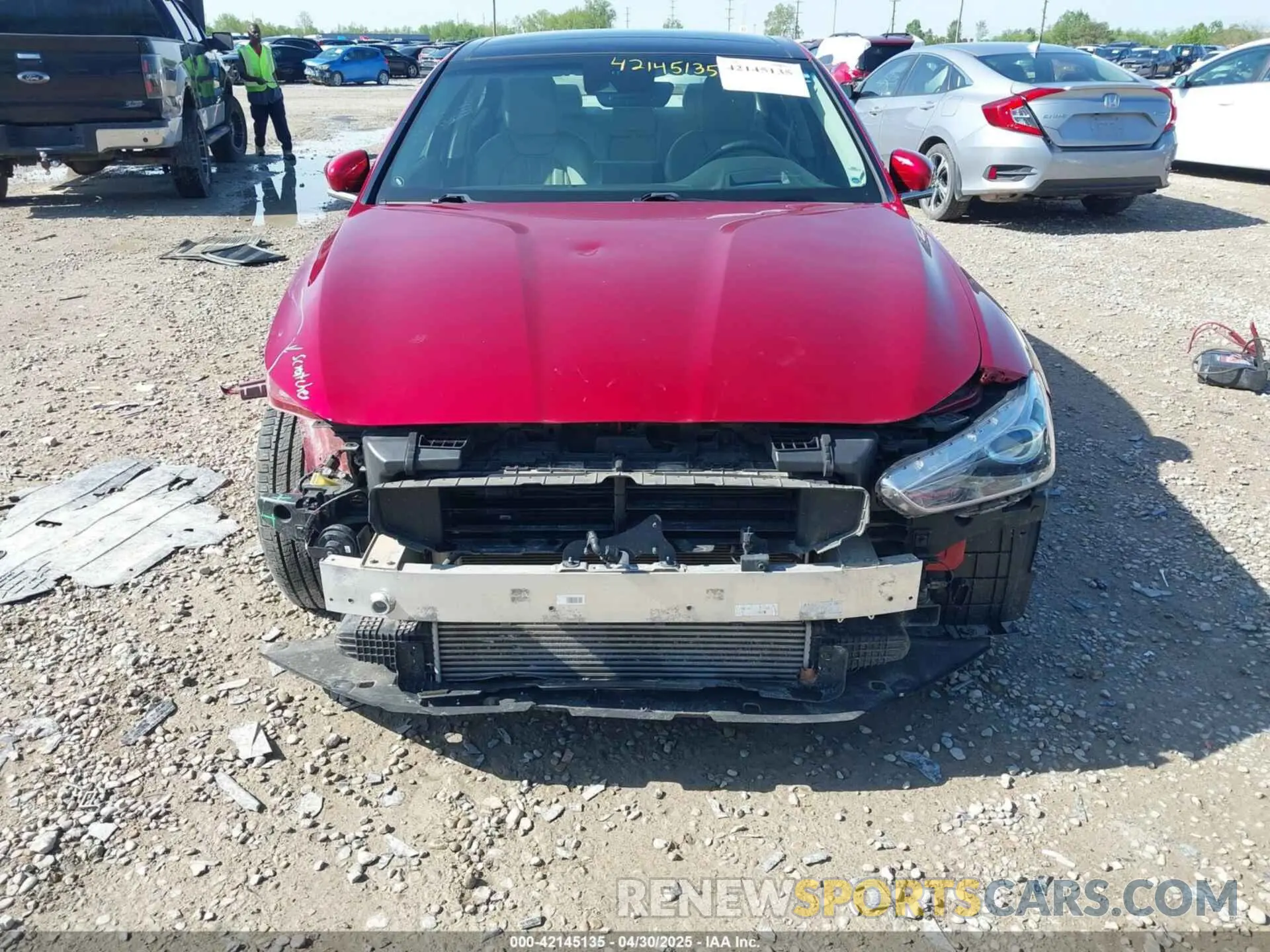 6 Фотография поврежденного автомобиля KMTG34LE0KU039981 GENESIS G70 2019