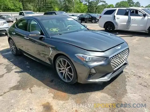 13 Фотография поврежденного автомобиля KMTG34LE1KU012157 GENESIS G70 2019