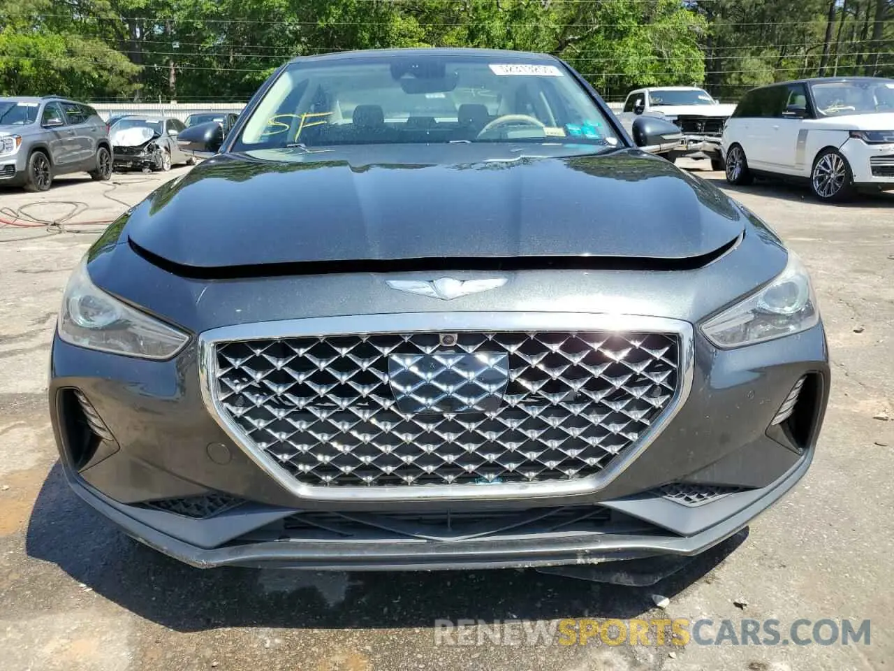 5 Фотография поврежденного автомобиля KMTG34LE1KU012157 GENESIS G70 2019