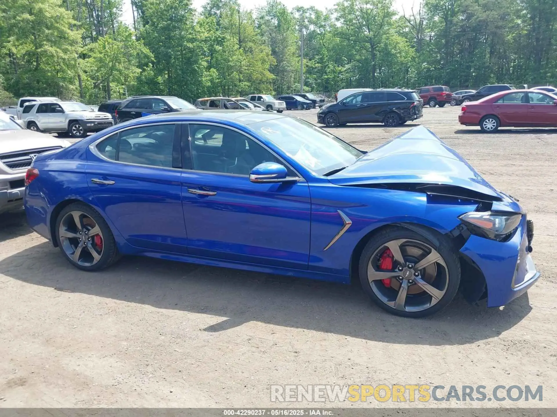 13 Фотография поврежденного автомобиля KMTG34LE1KU040136 GENESIS G70 2019
