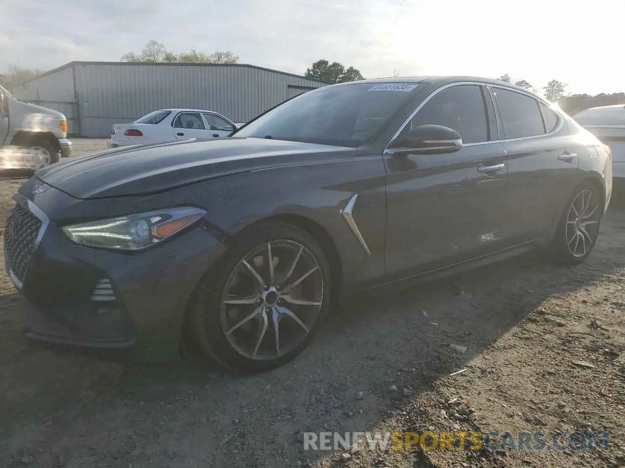 1 Фотография поврежденного автомобиля KMTG34LE2KU016914 GENESIS G70 2019