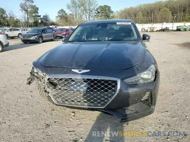10 Фотография поврежденного автомобиля KMTG34LE2KU016914 GENESIS G70 2019