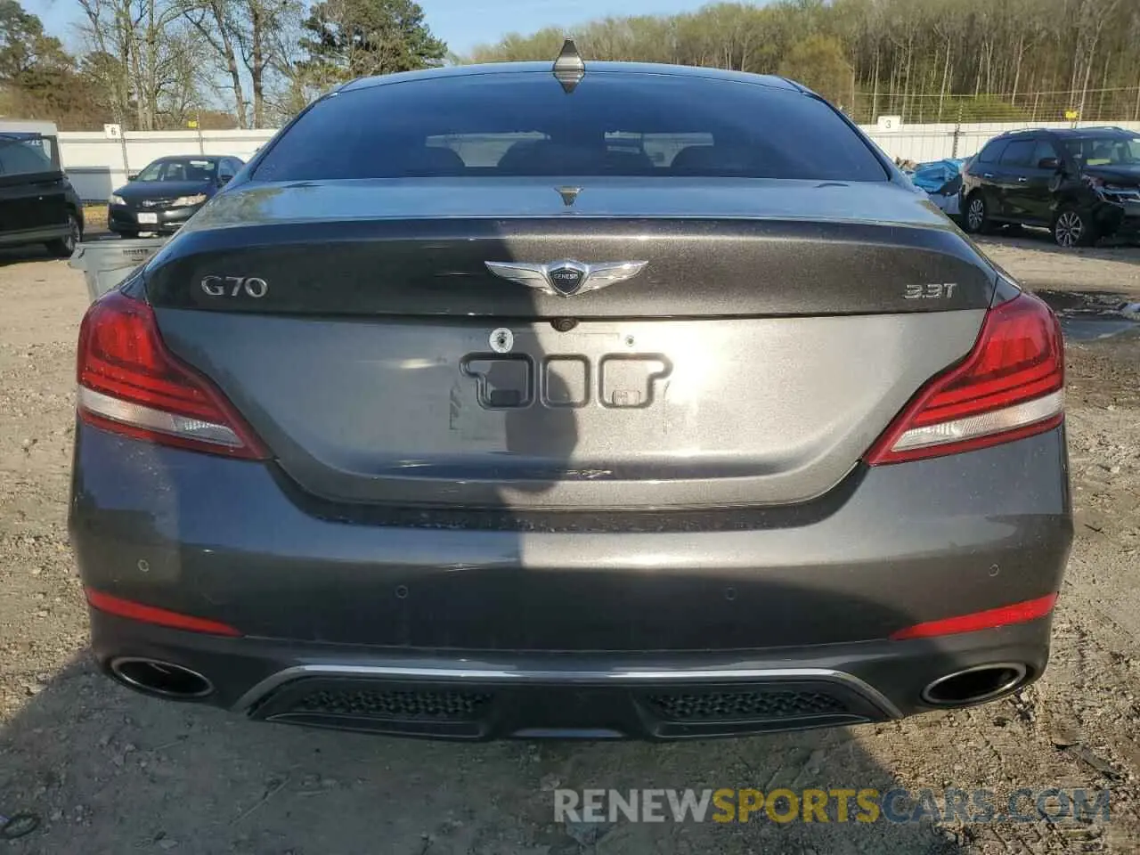 6 Фотография поврежденного автомобиля KMTG34LE2KU016914 GENESIS G70 2019