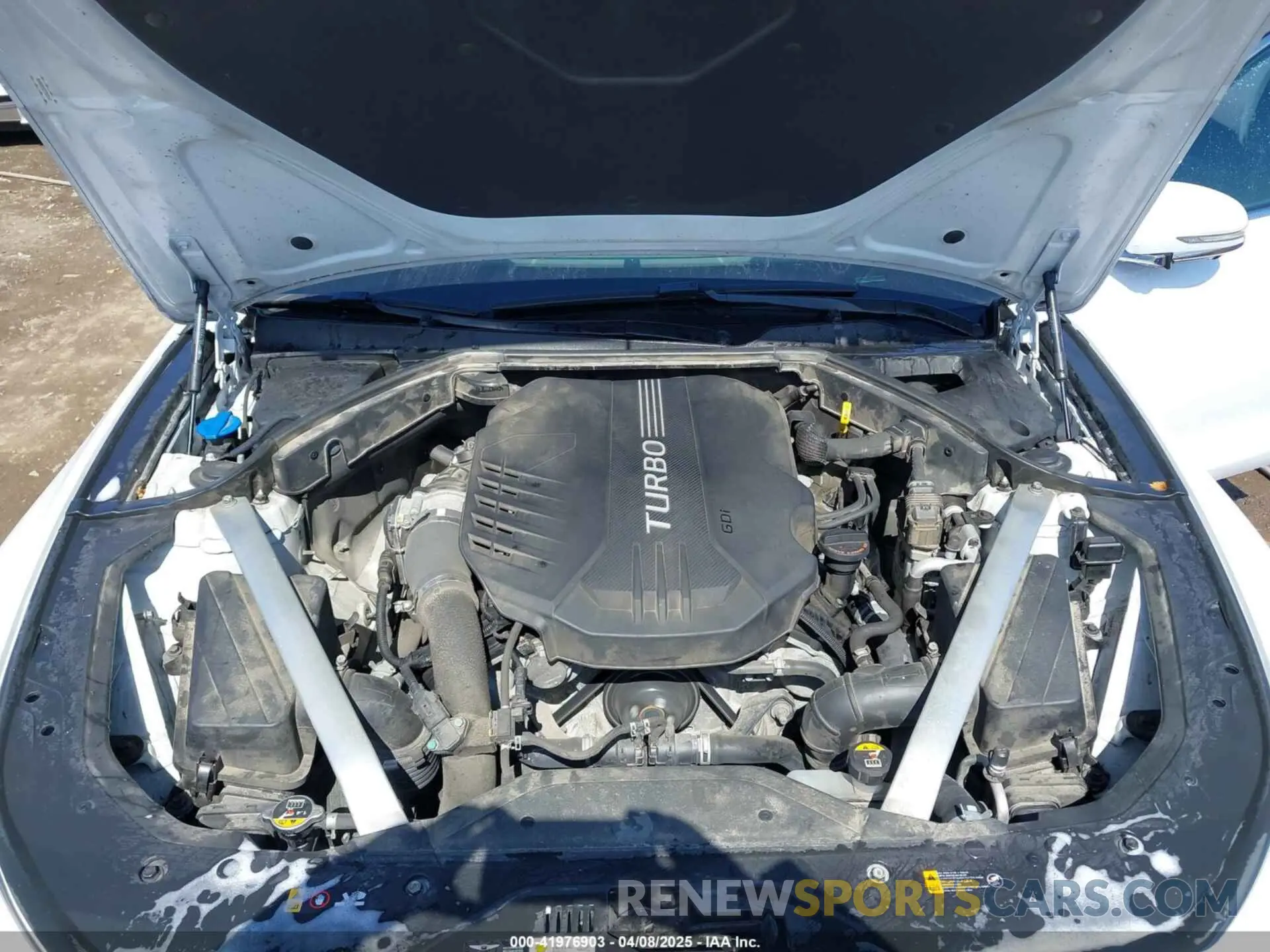 10 Фотография поврежденного автомобиля KMTG34LE2KU030490 GENESIS G70 2019
