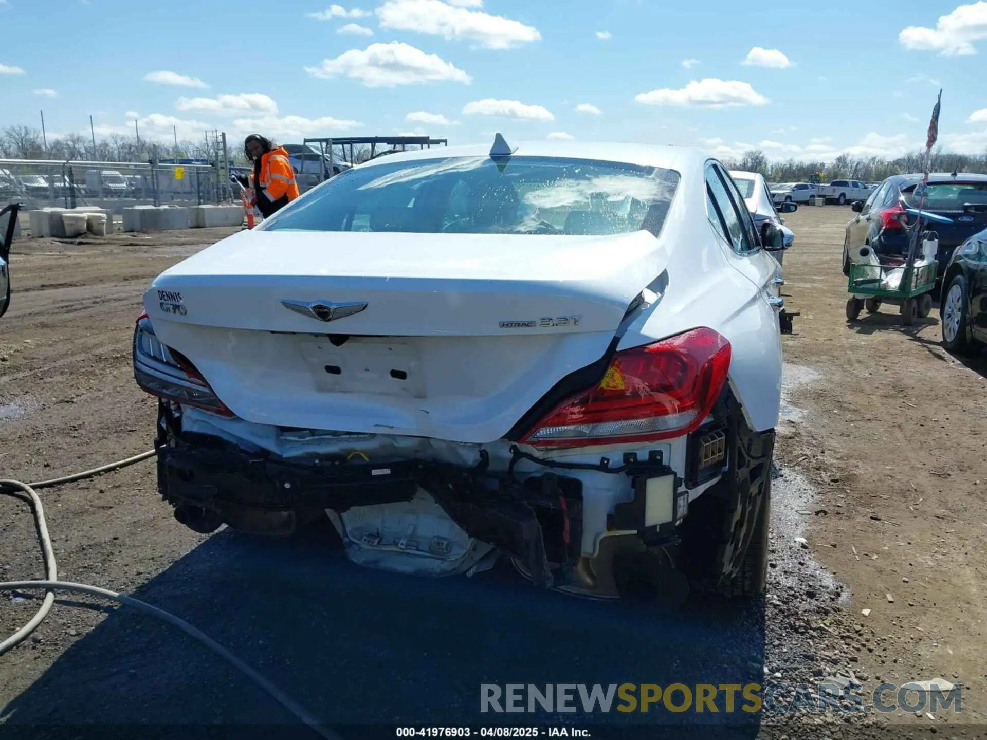 16 Фотография поврежденного автомобиля KMTG34LE2KU030490 GENESIS G70 2019