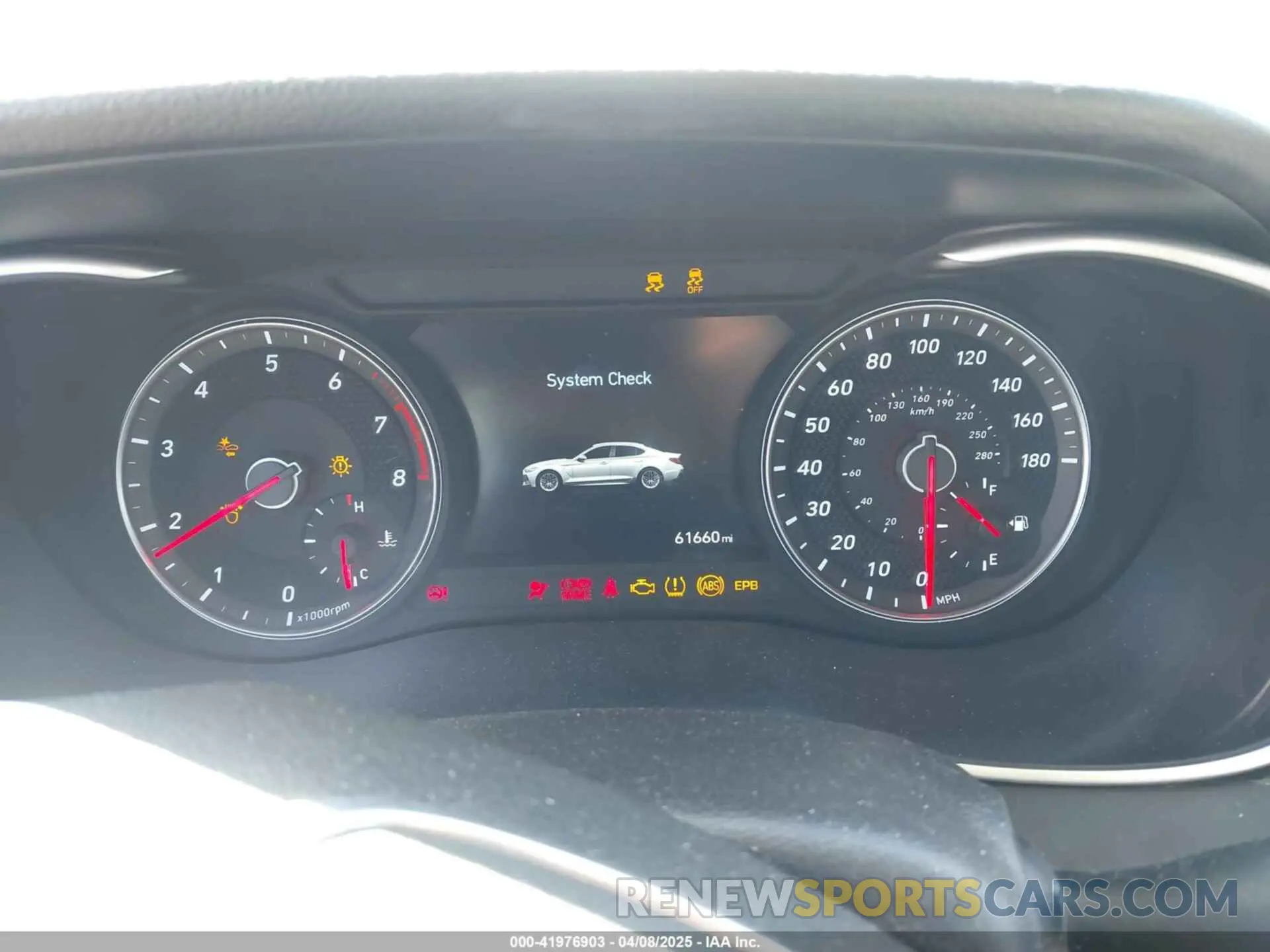 7 Фотография поврежденного автомобиля KMTG34LE2KU030490 GENESIS G70 2019