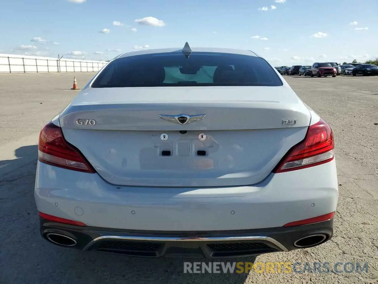 6 Фотография поврежденного автомобиля KMTG34LE3KU039652 GENESIS G70 2019
